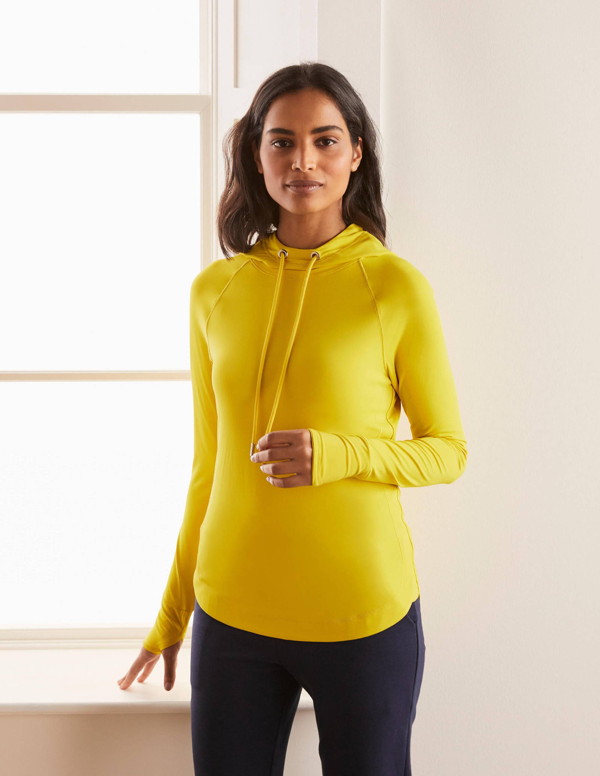 Leah Active Hoodie-Chartreuse - Image 2