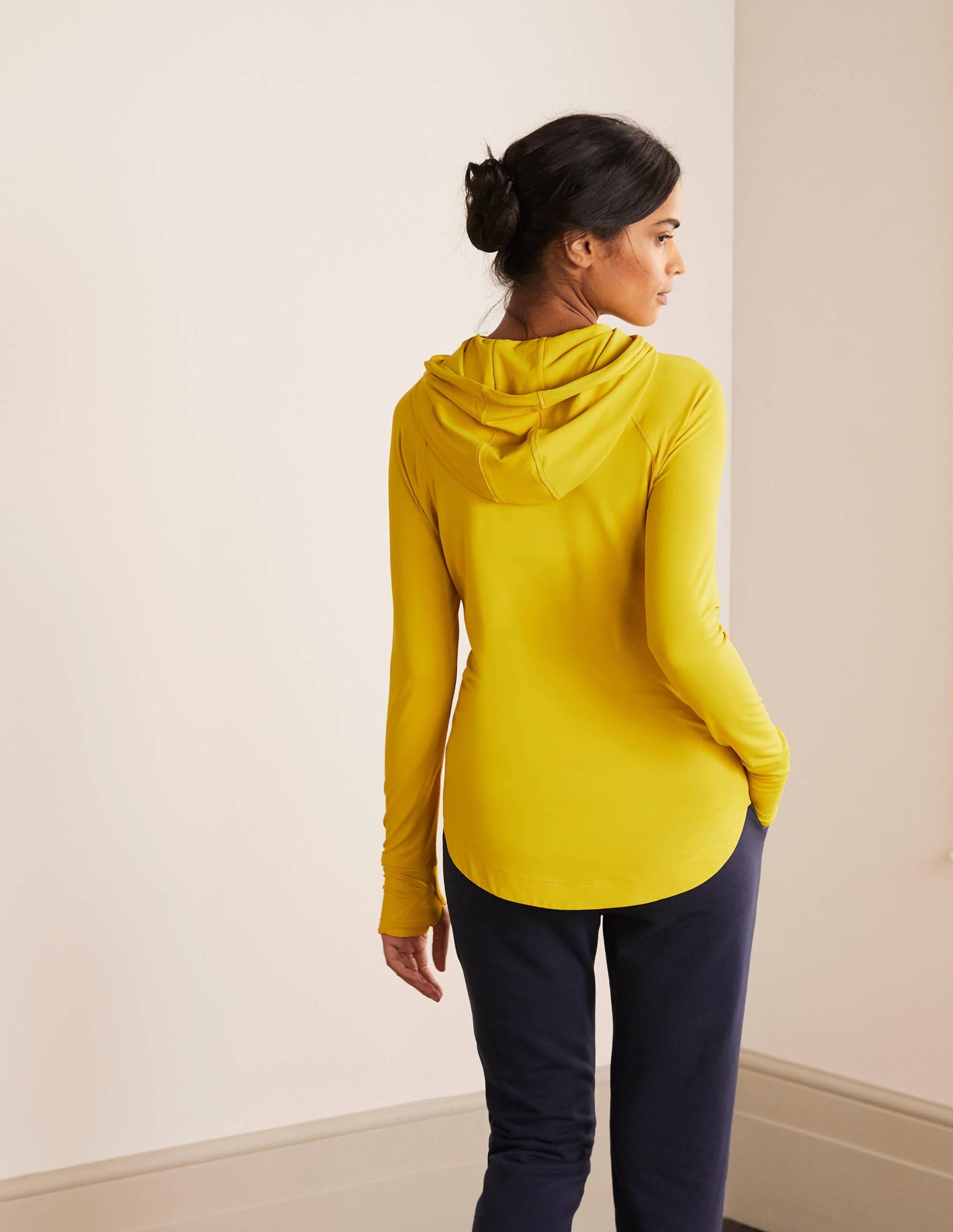 Leah Active Hoodie-Chartreuse - Image 3
