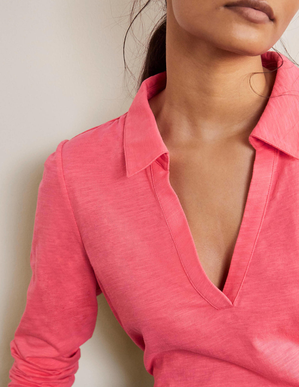 The Cotton Collar Notch Tee-Lollipop - Image 4
