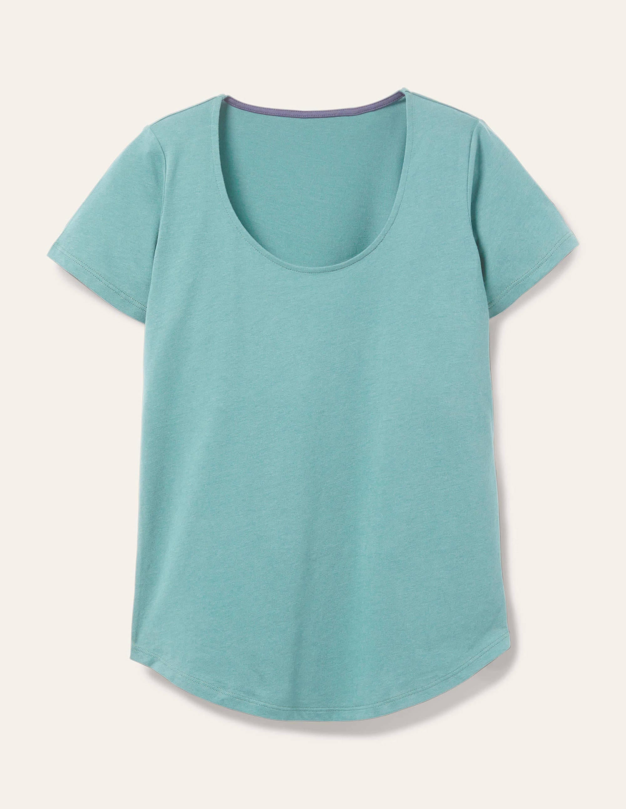 Supersoft Scoop Tee-Apple Mint - Image 5