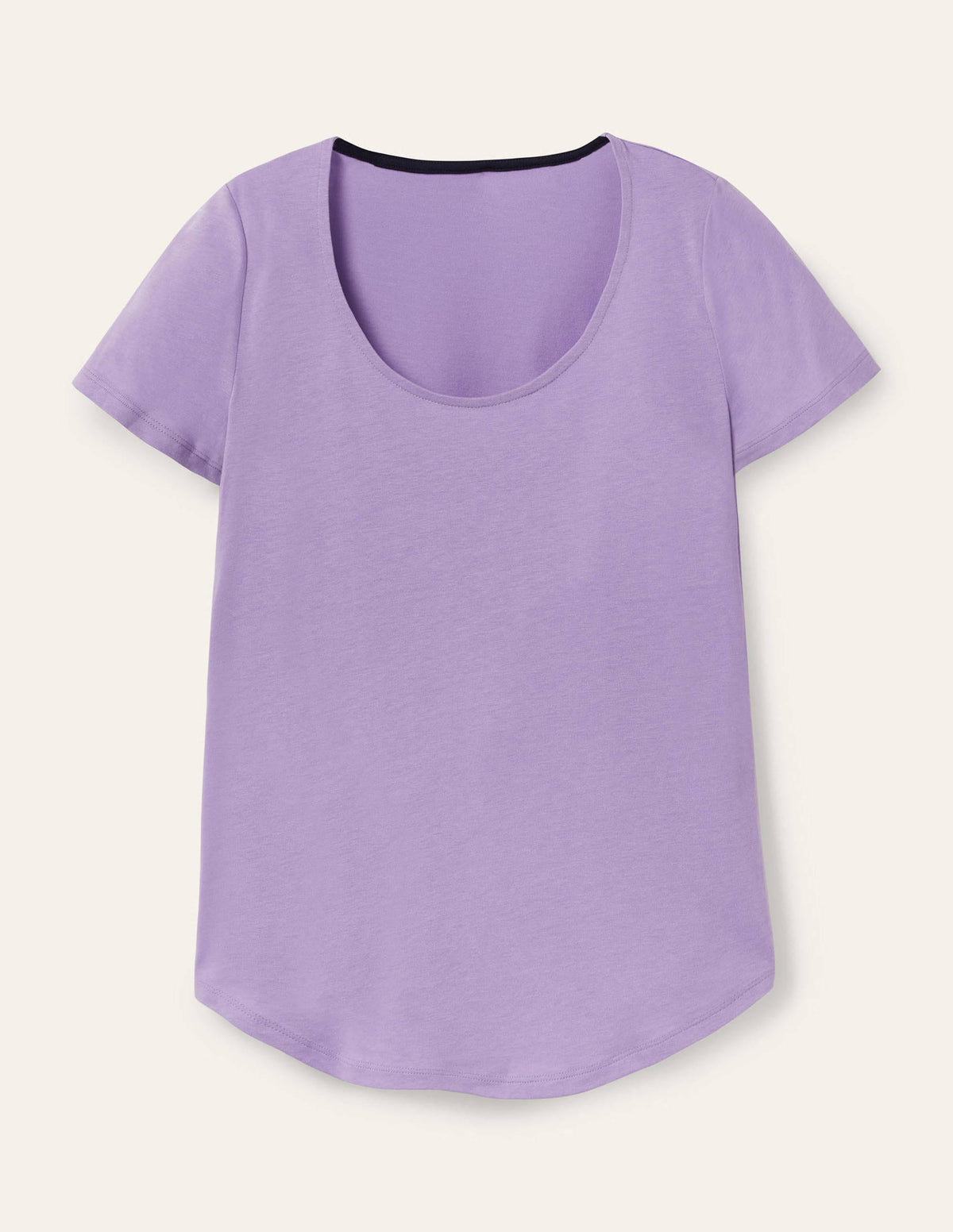 Supersoft Scoop Tee-Cool Violet - Image 5