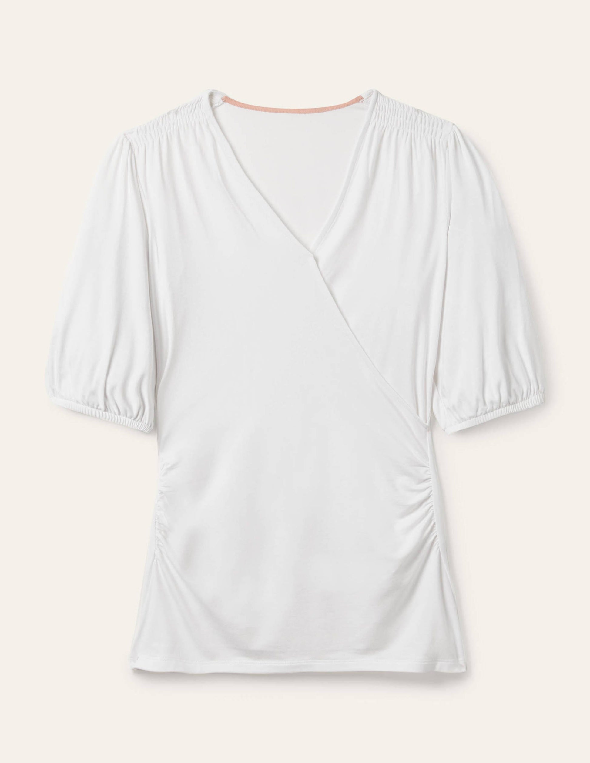 Joanna Wrap Top-White-5