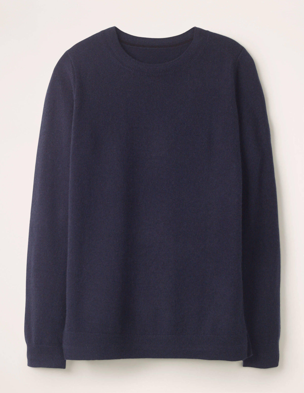 Cashmere Crew Neck Sweater-Navy-5