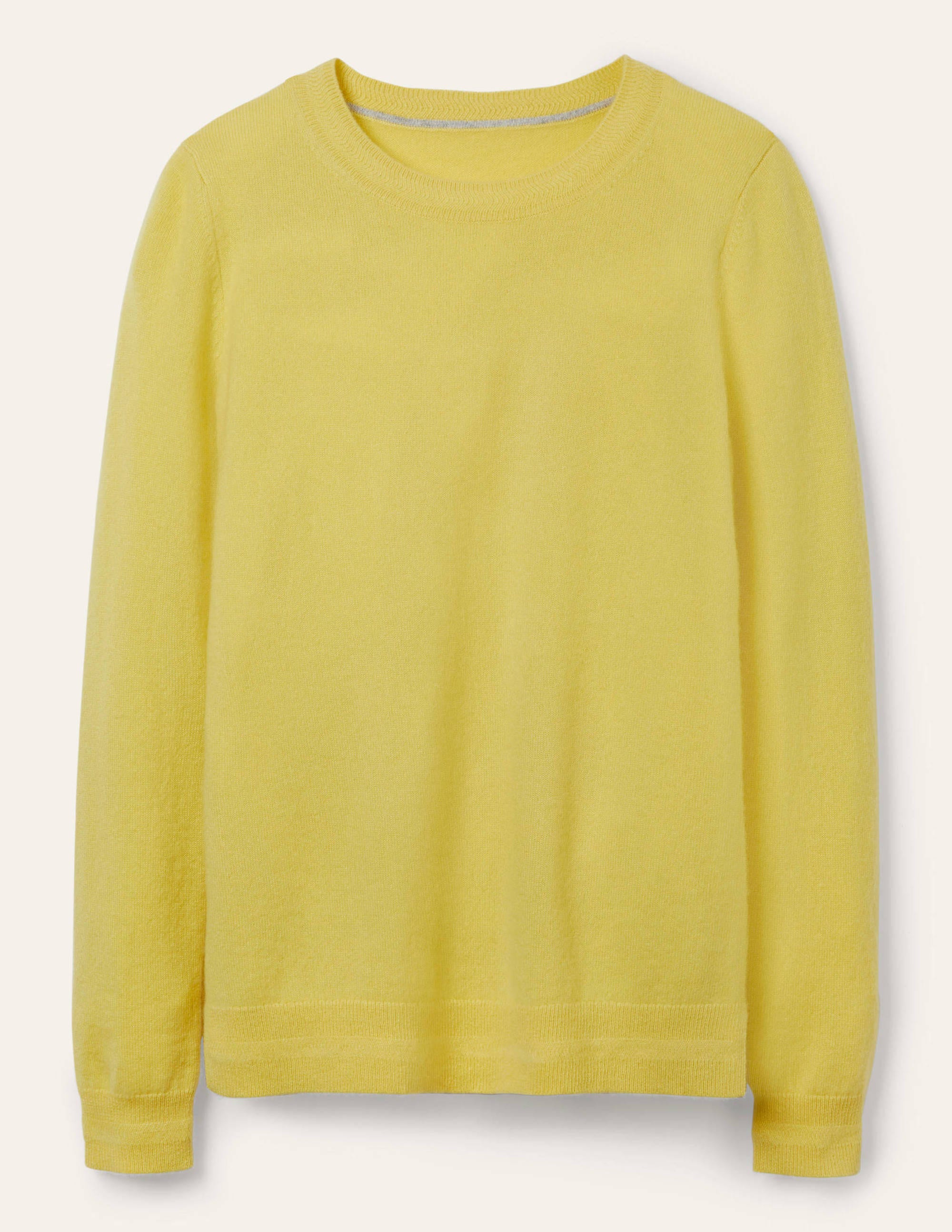 Cashmere Crew Neck Sweater-Pineapple - Image 5