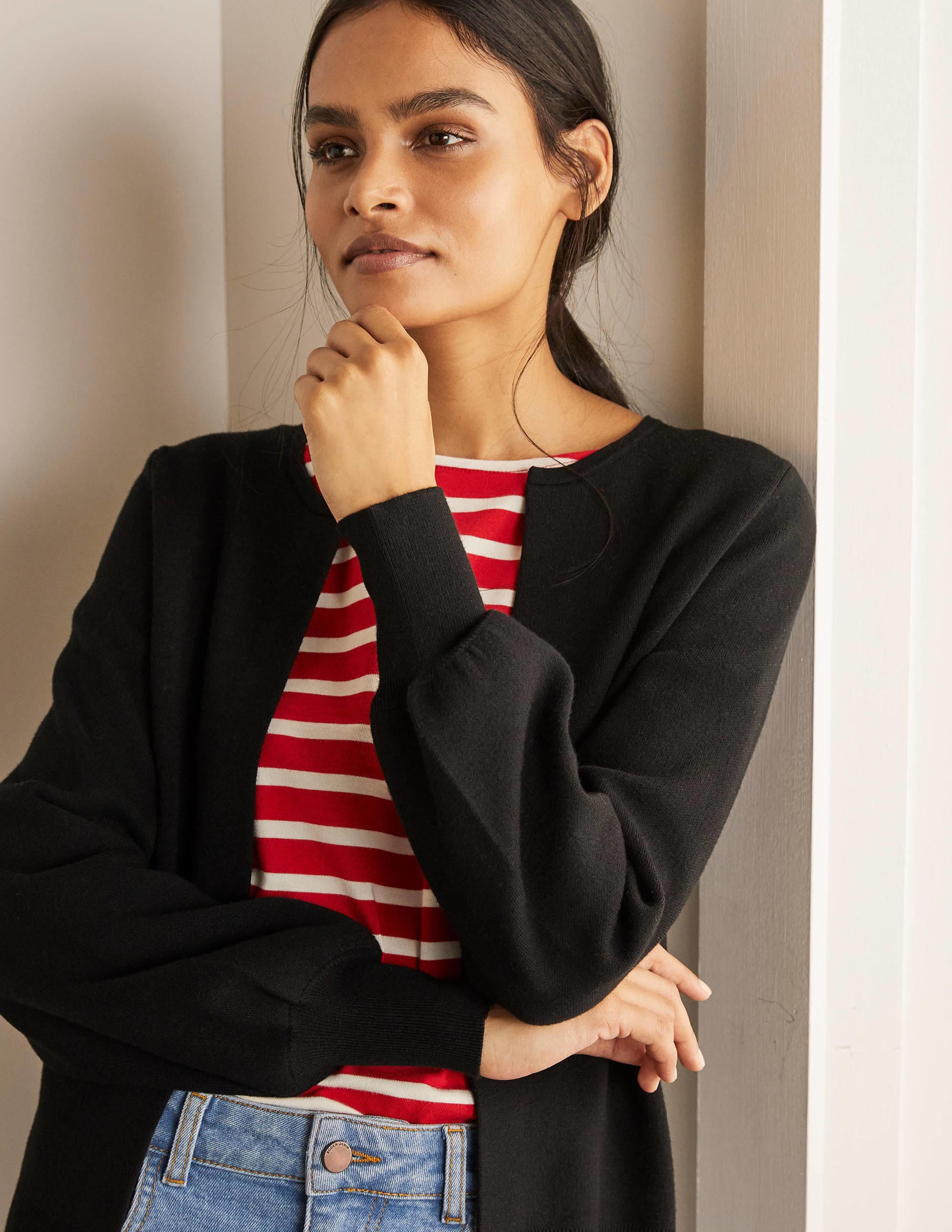 Berkshire Cardigan-Black - Image 4