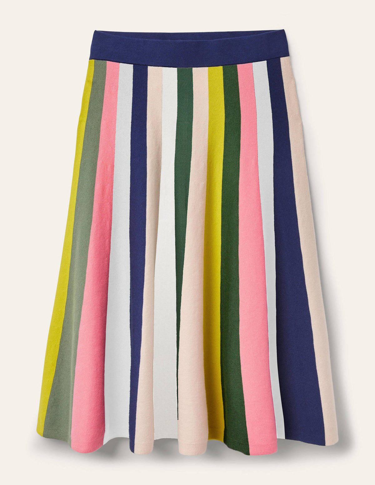 Colette Knitted Skirt-Multi Stripe-5