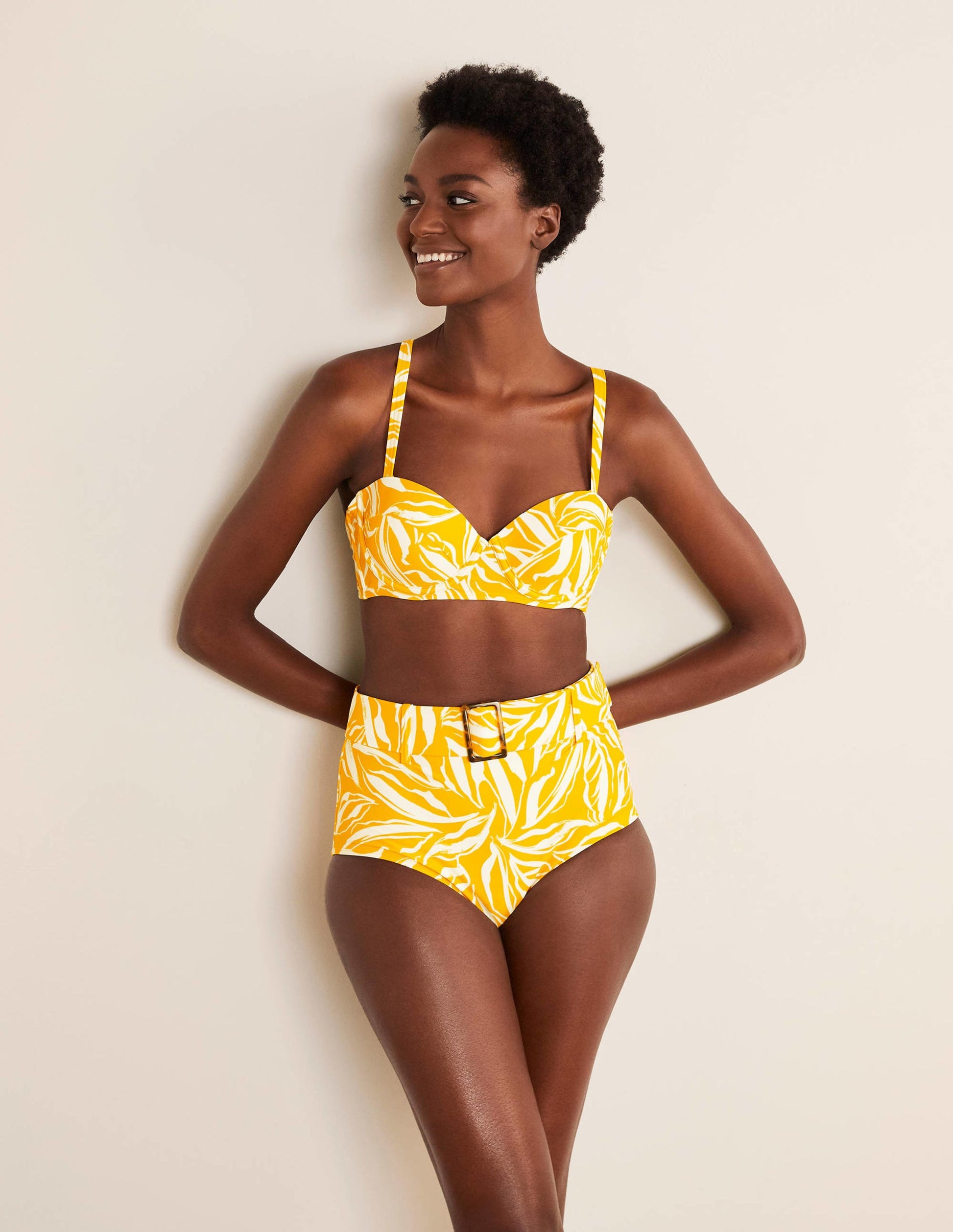 Kythira Cup-size Bikini Top-Chartreuse, Painted Foliage-1