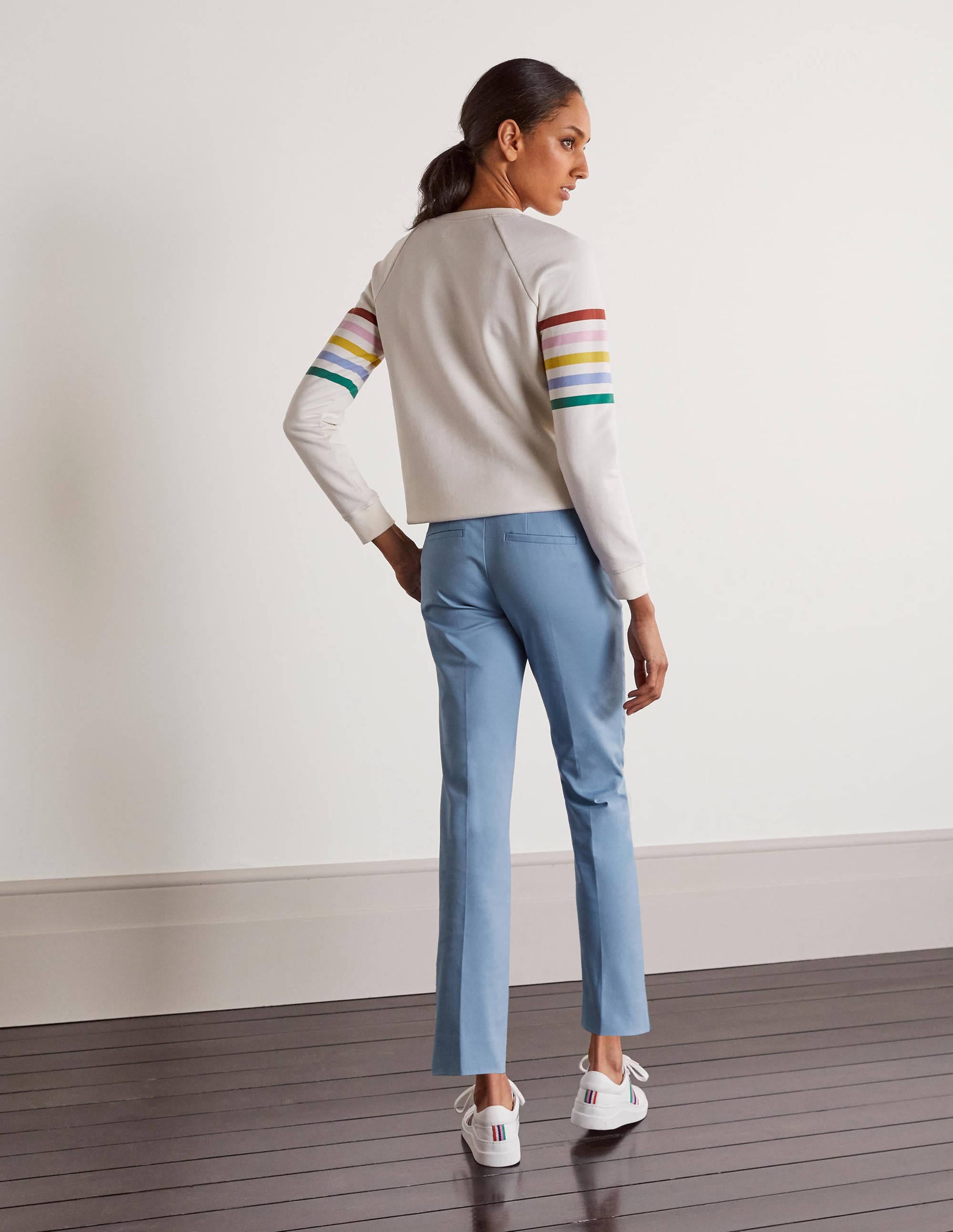 Richmond 7/8 Pants-Hazy Blue - Image 2