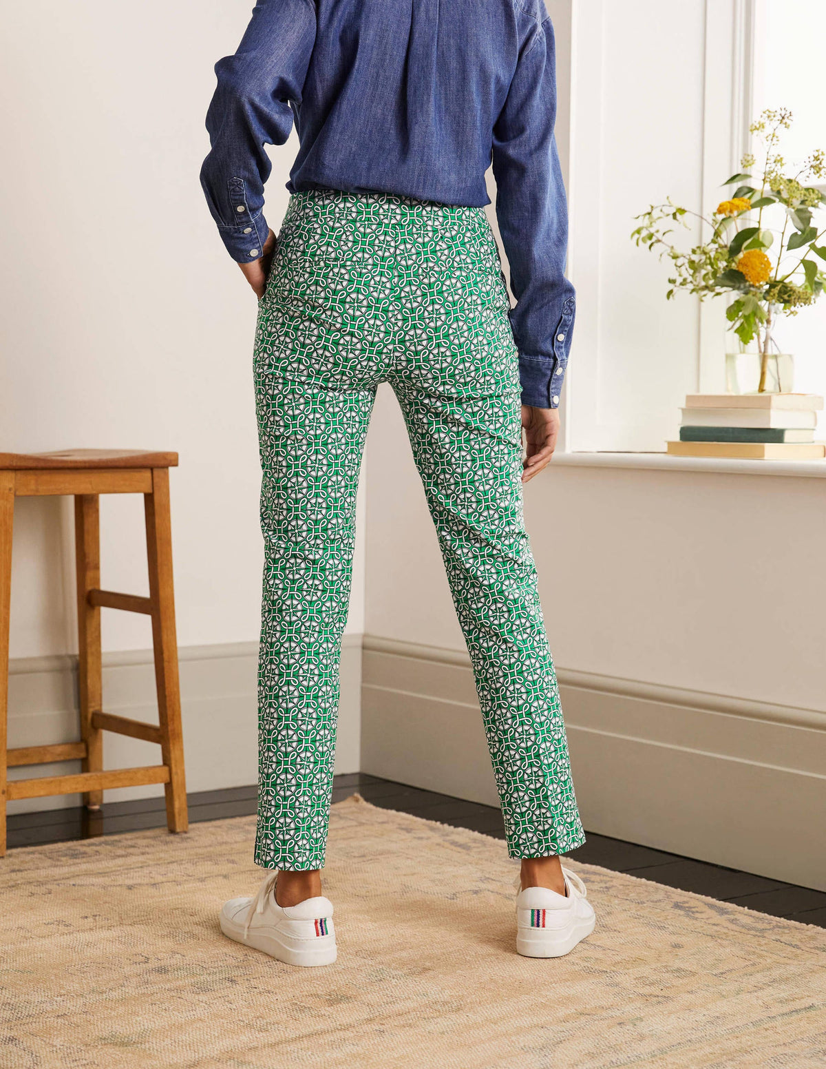 Richmond 7/8 Pants-Sapling, Compass Knot - Image 2
