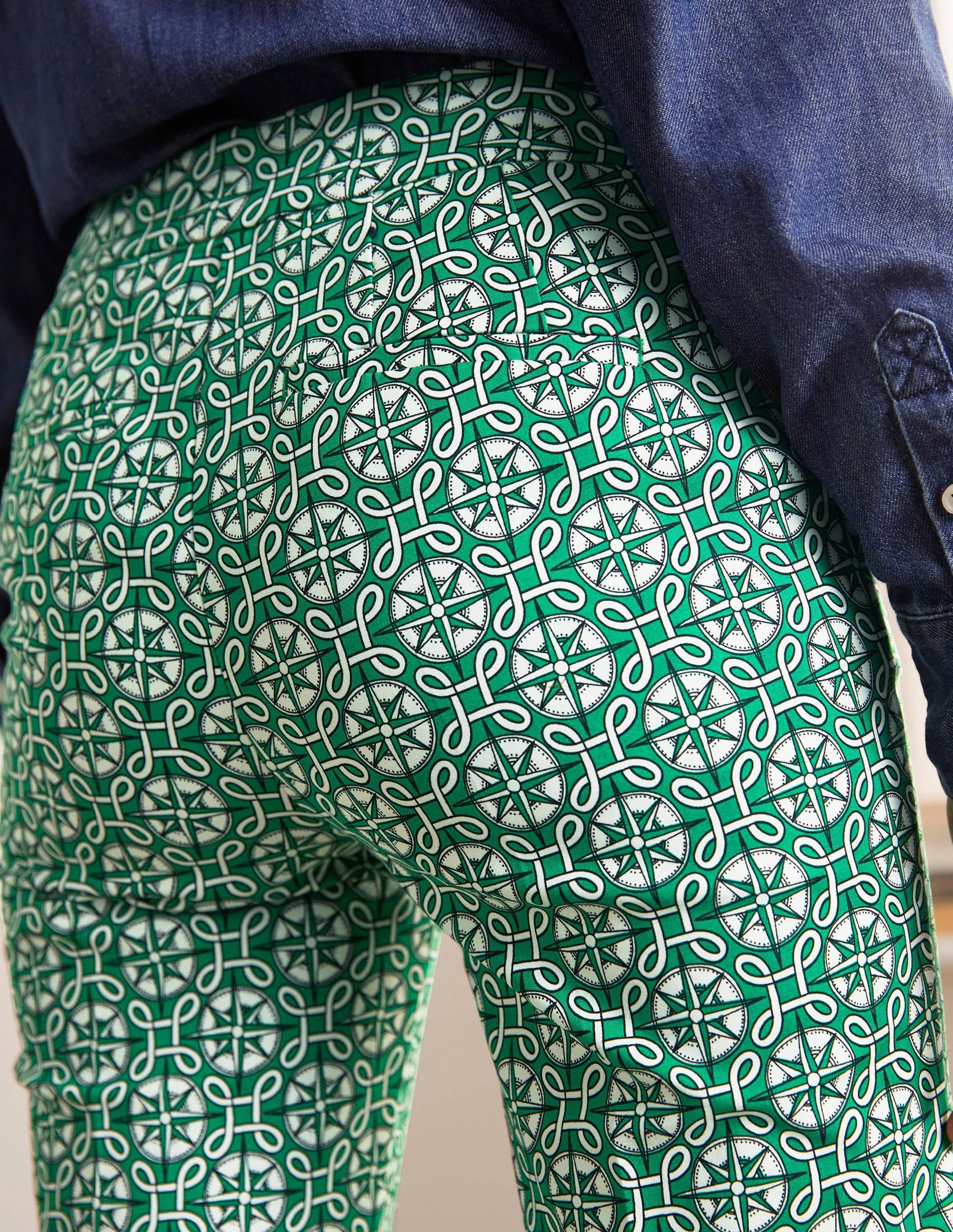 Richmond 7/8 Pants-Sapling, Compass Knot - Image 3