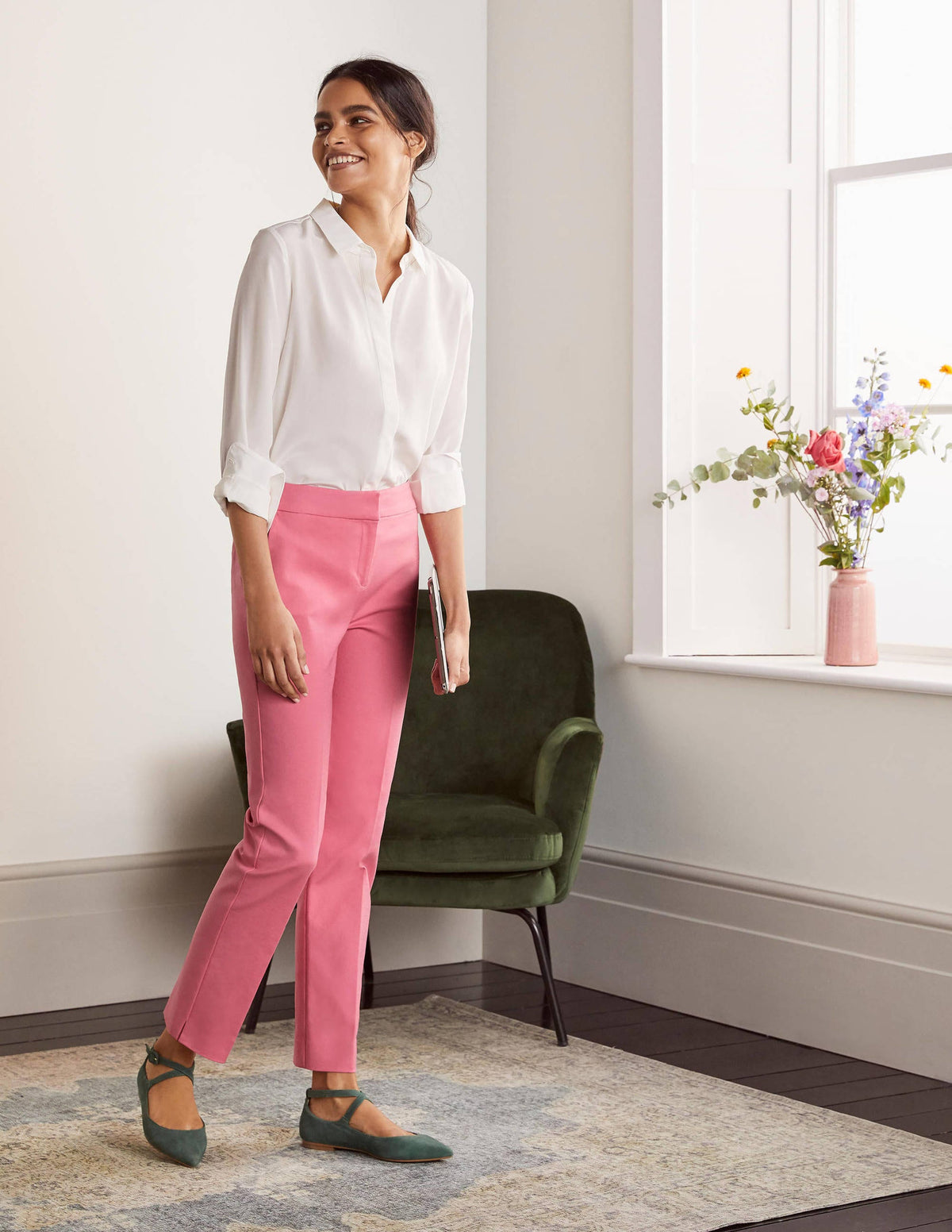Richmond 7/8 Pants-Azalea-4