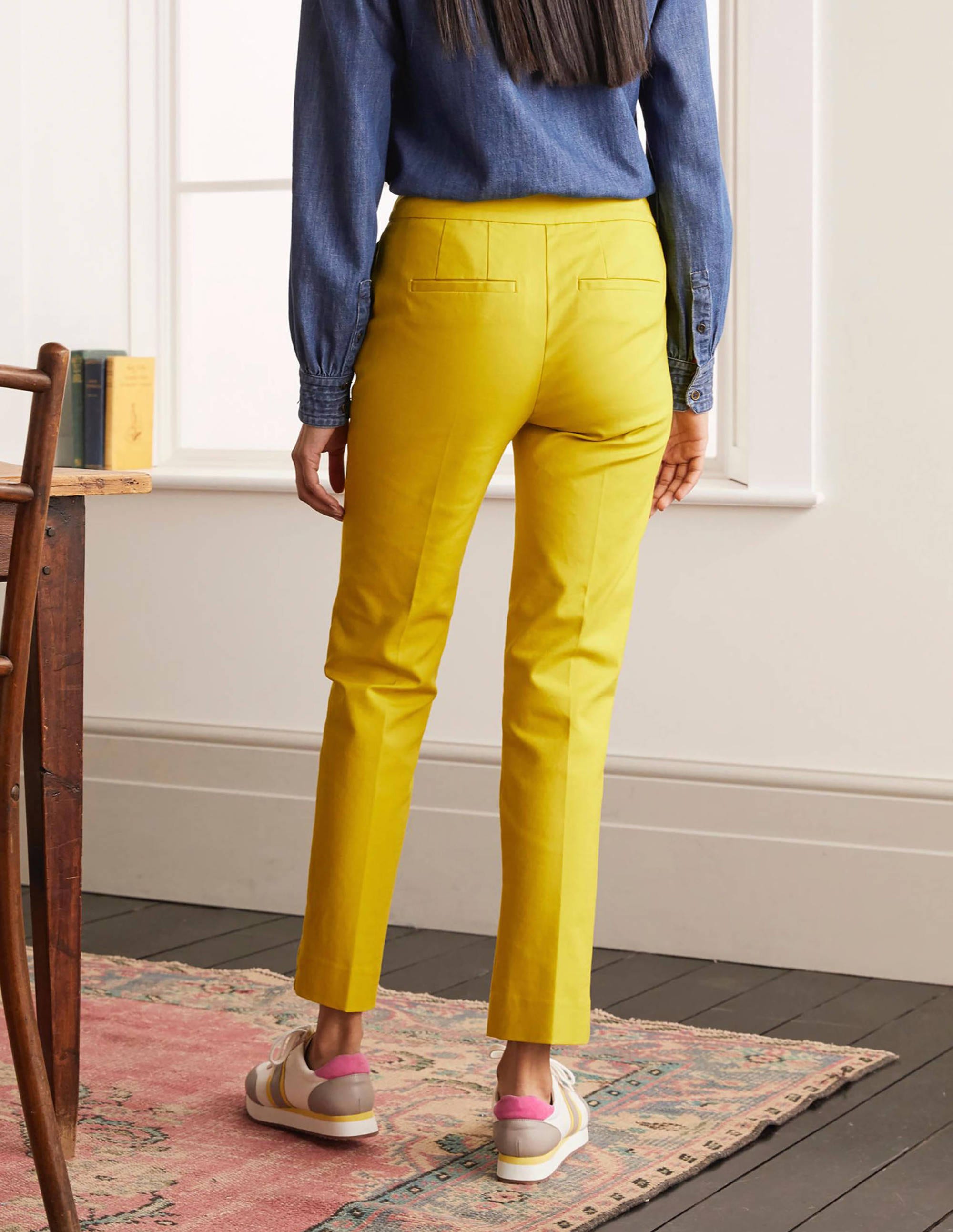Richmond 7/8 Pants-Chartreuse - Image 3