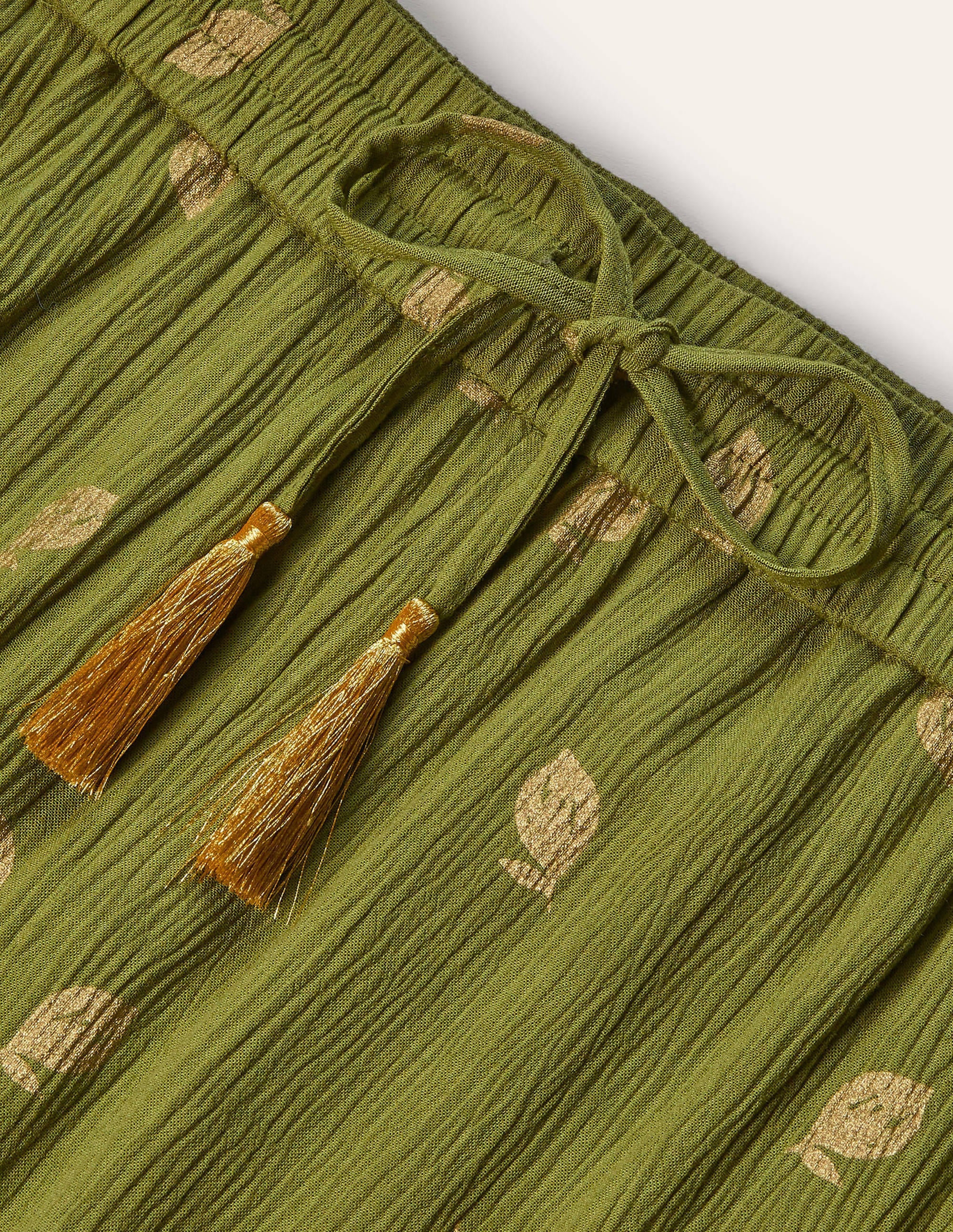 Bembridge Pants-Pea, Citrus Fruit Foil - Image 5