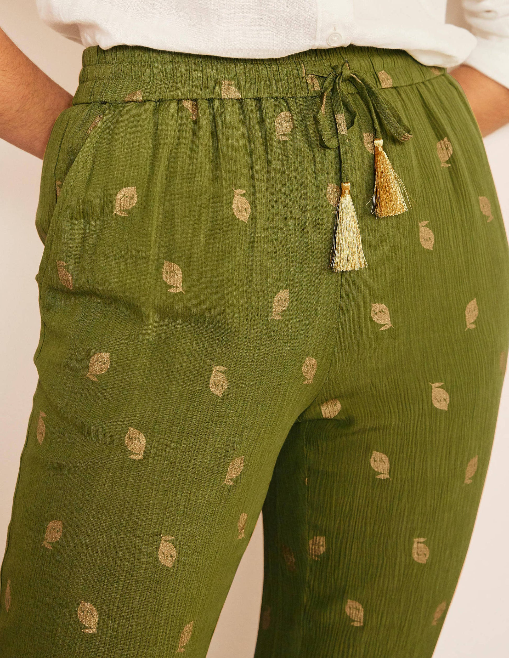 Bembridge Pants-Pea, Citrus Fruit Foil-3
