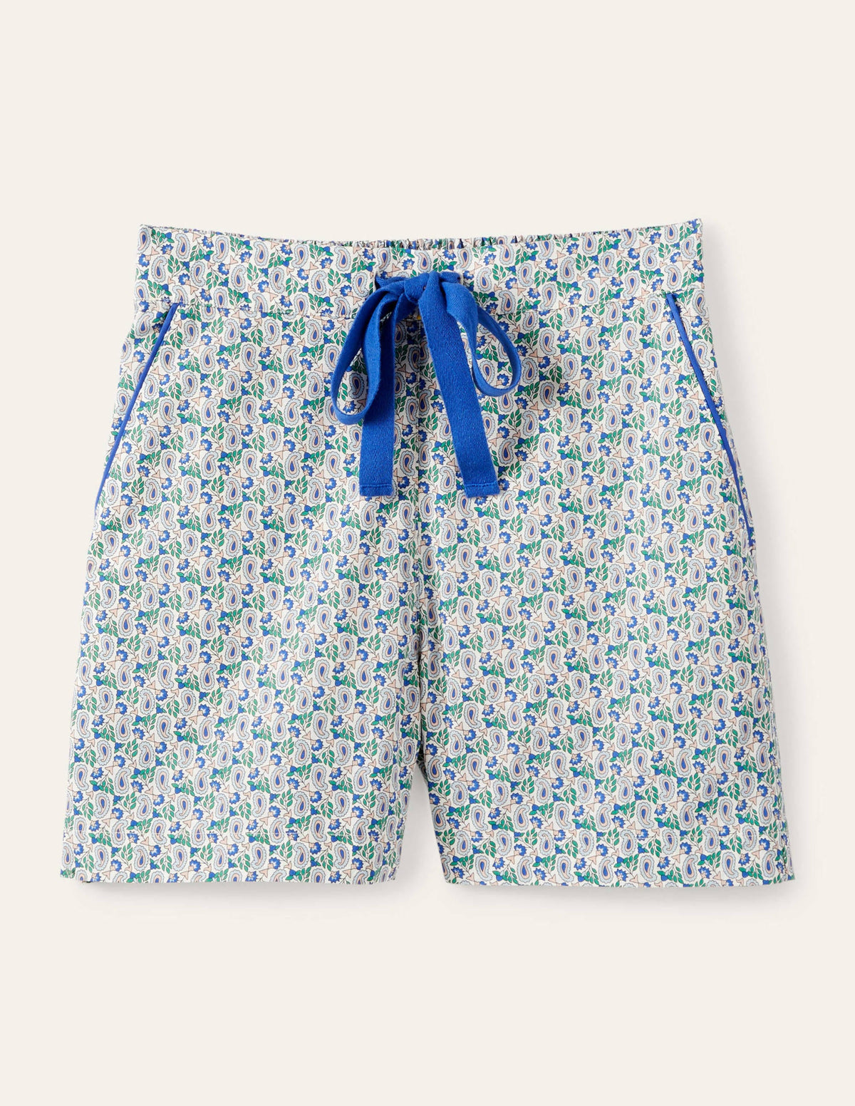 Phoebe PJ Shorts-Ivory, Pretty Paisely - Image 5
