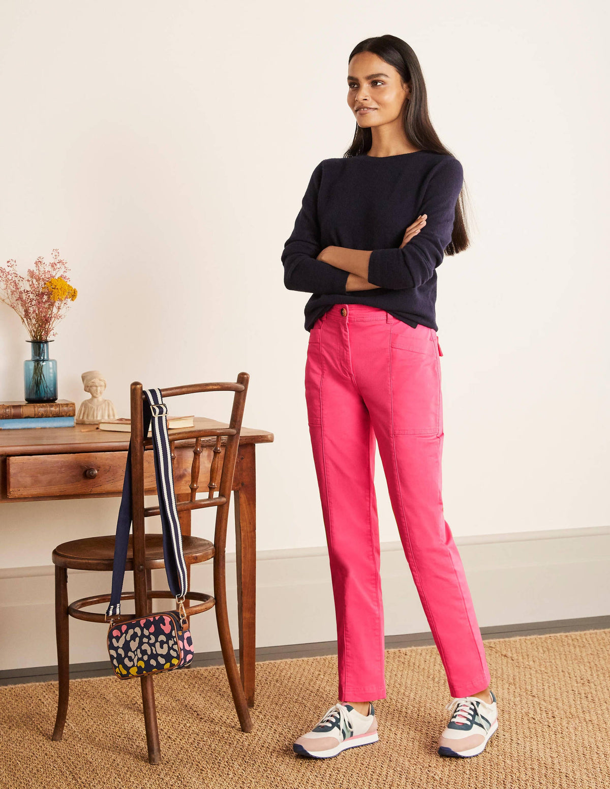 Abingdon Pants-Pink Sunset - Image 1