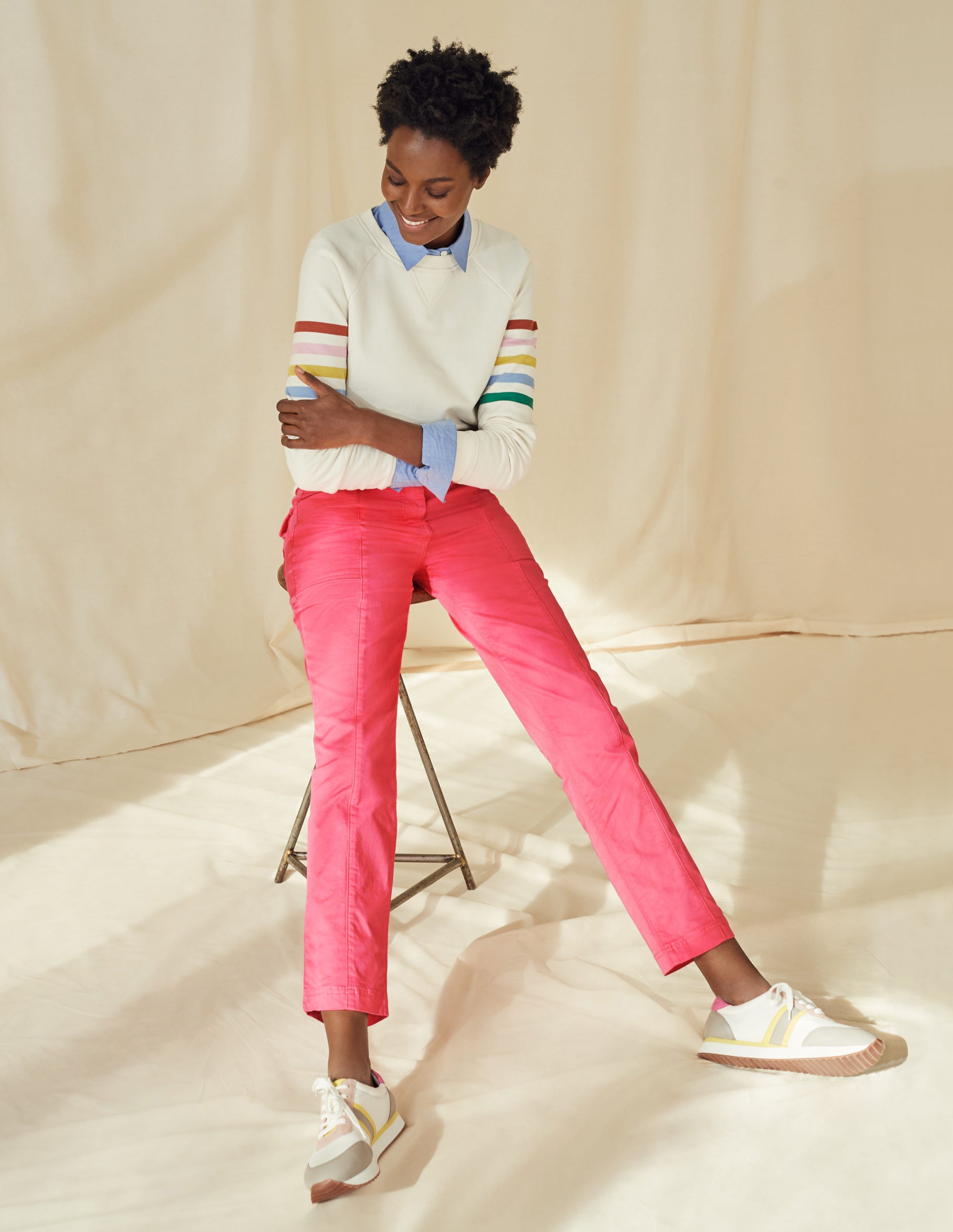 Abingdon Pants-Pink Sunset - Image 5