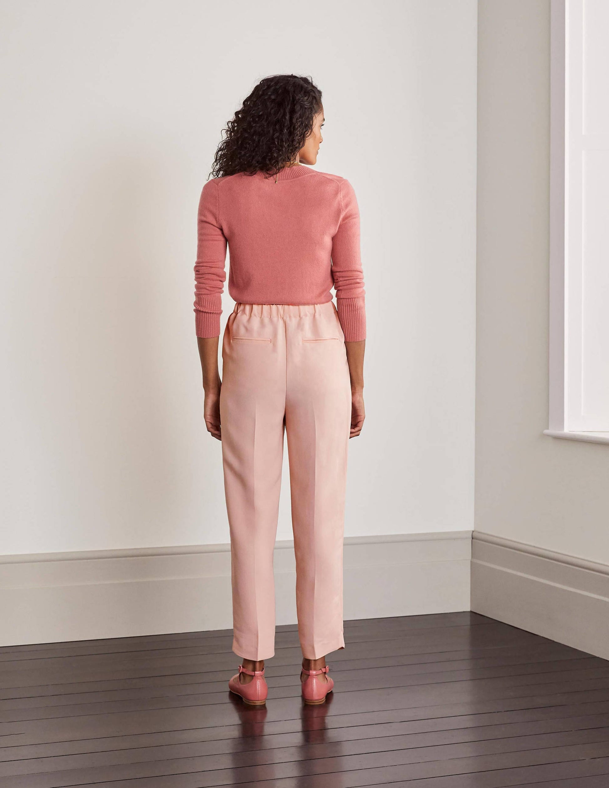 Albemarle Pull On Pants-Milkshake-3