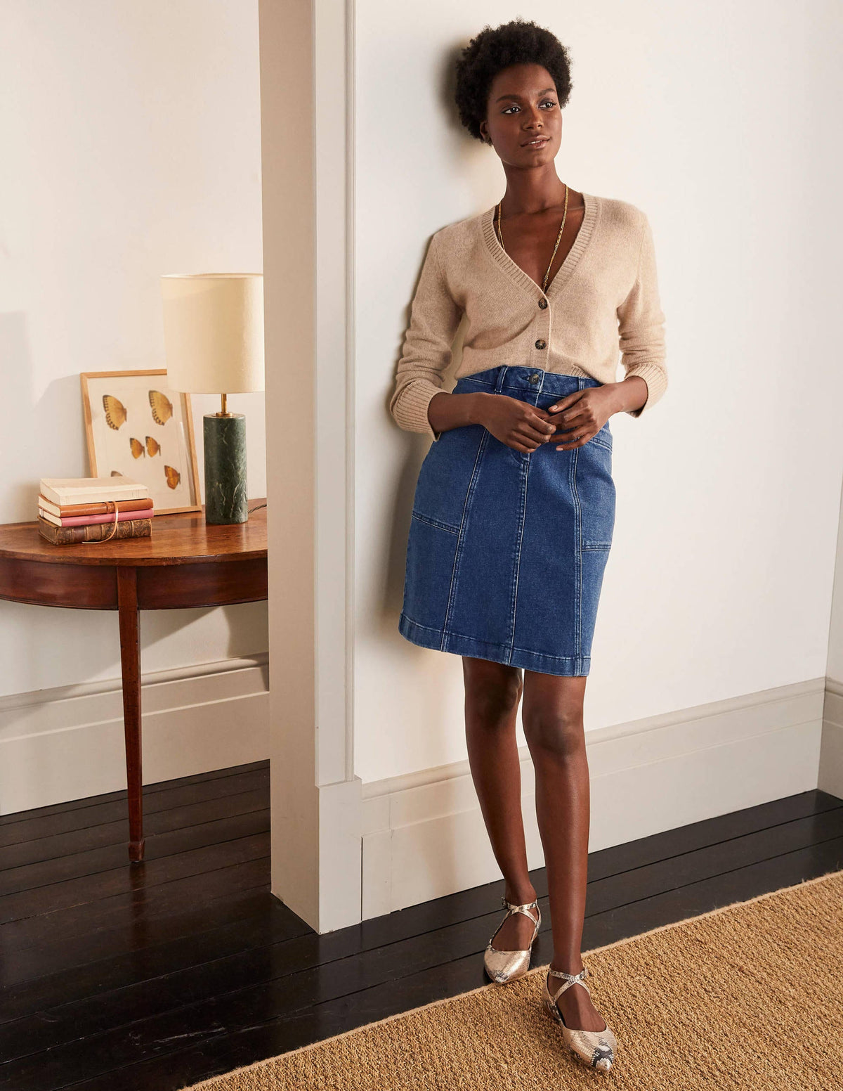 Abingdon Mini Skirt-Mid Vintage - Image 1