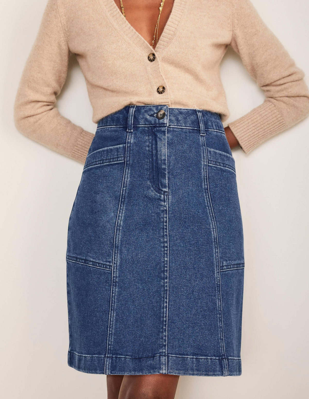 Abingdon Mini Skirt-Mid Vintage - Image 3