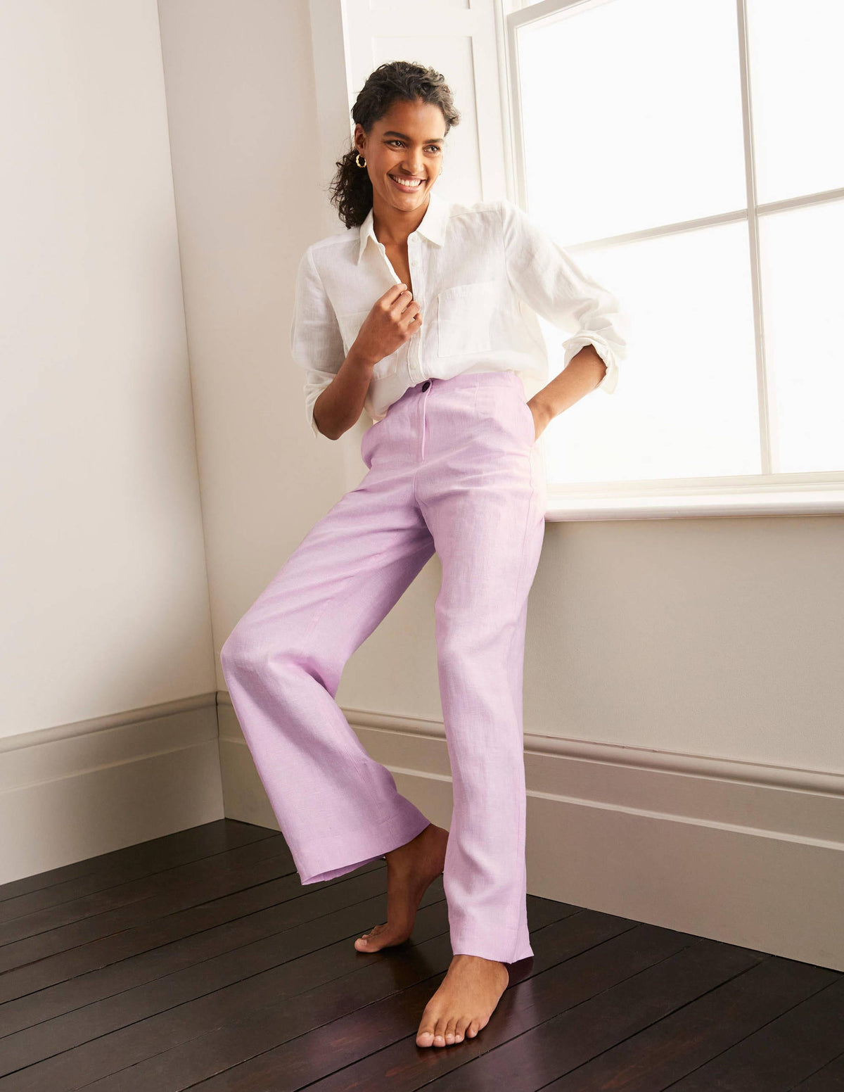 Eldon Linen Pants-Soft Peony Tonic-2