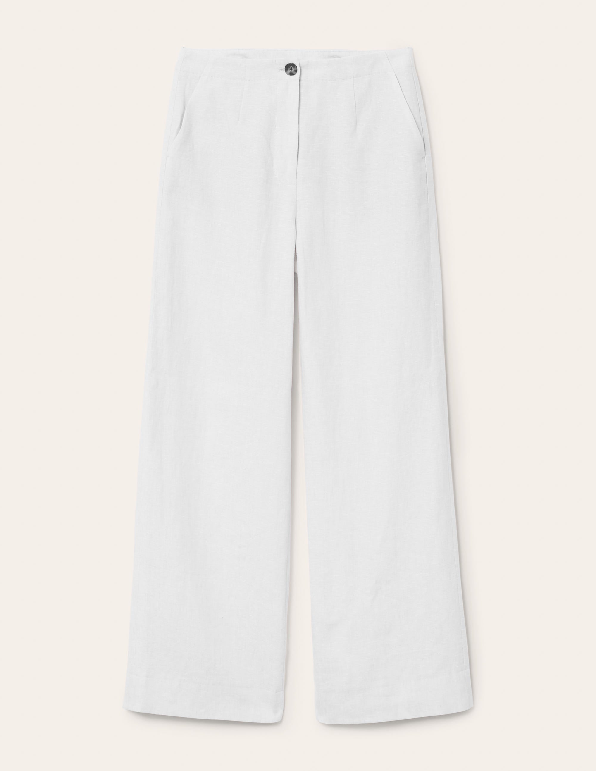 Eldon Linen Pants-White - Image 6