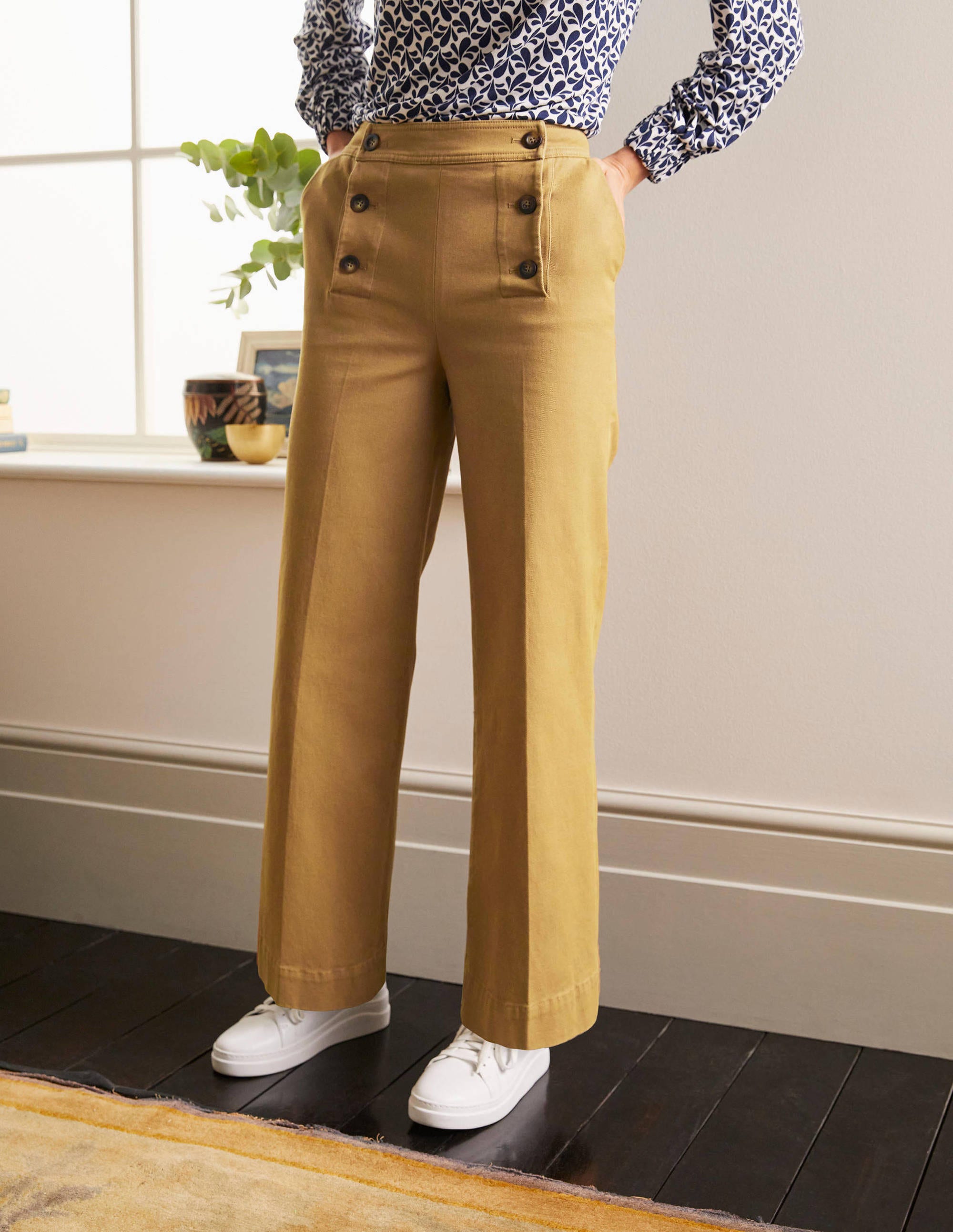 Runswick Sailor Pants-Camel - Image 1