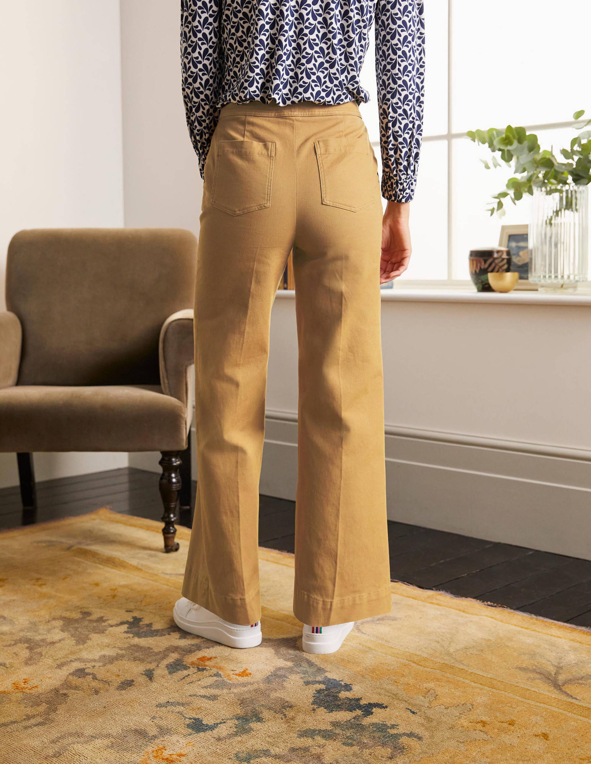 Runswick Sailor Pants-Camel - Image 2