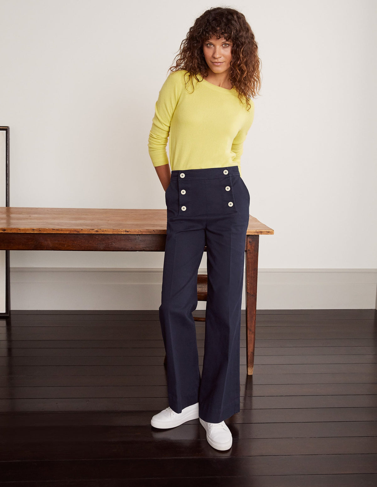 Runswick Sailor Pants-Navy - Image 4