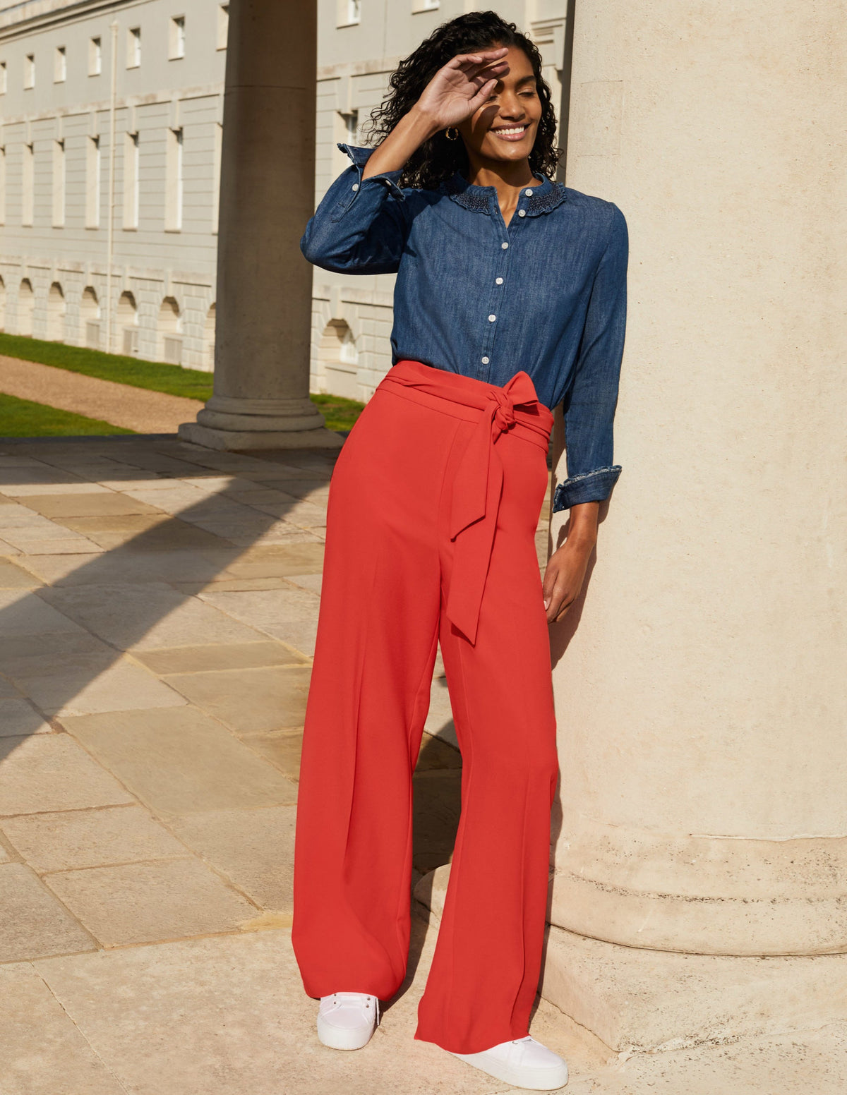 Allendale Pants-Cherry Red - Image 1