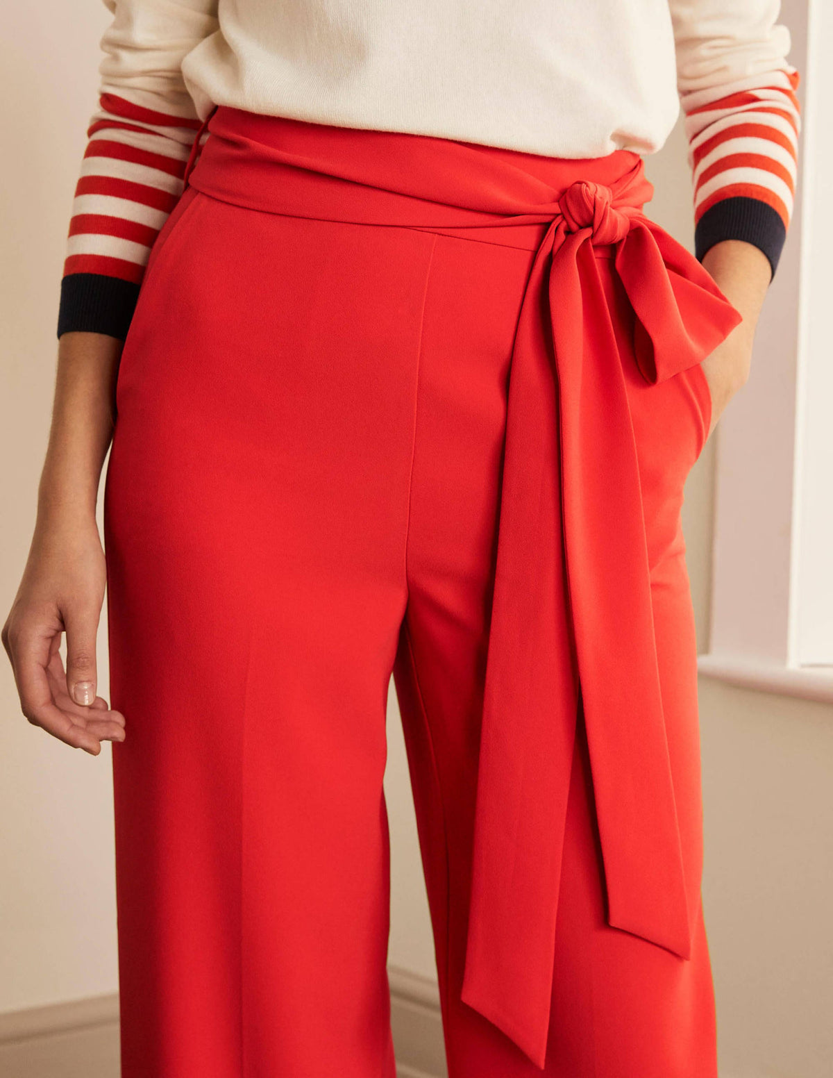 Allendale Pants-Cherry Red - Image 4