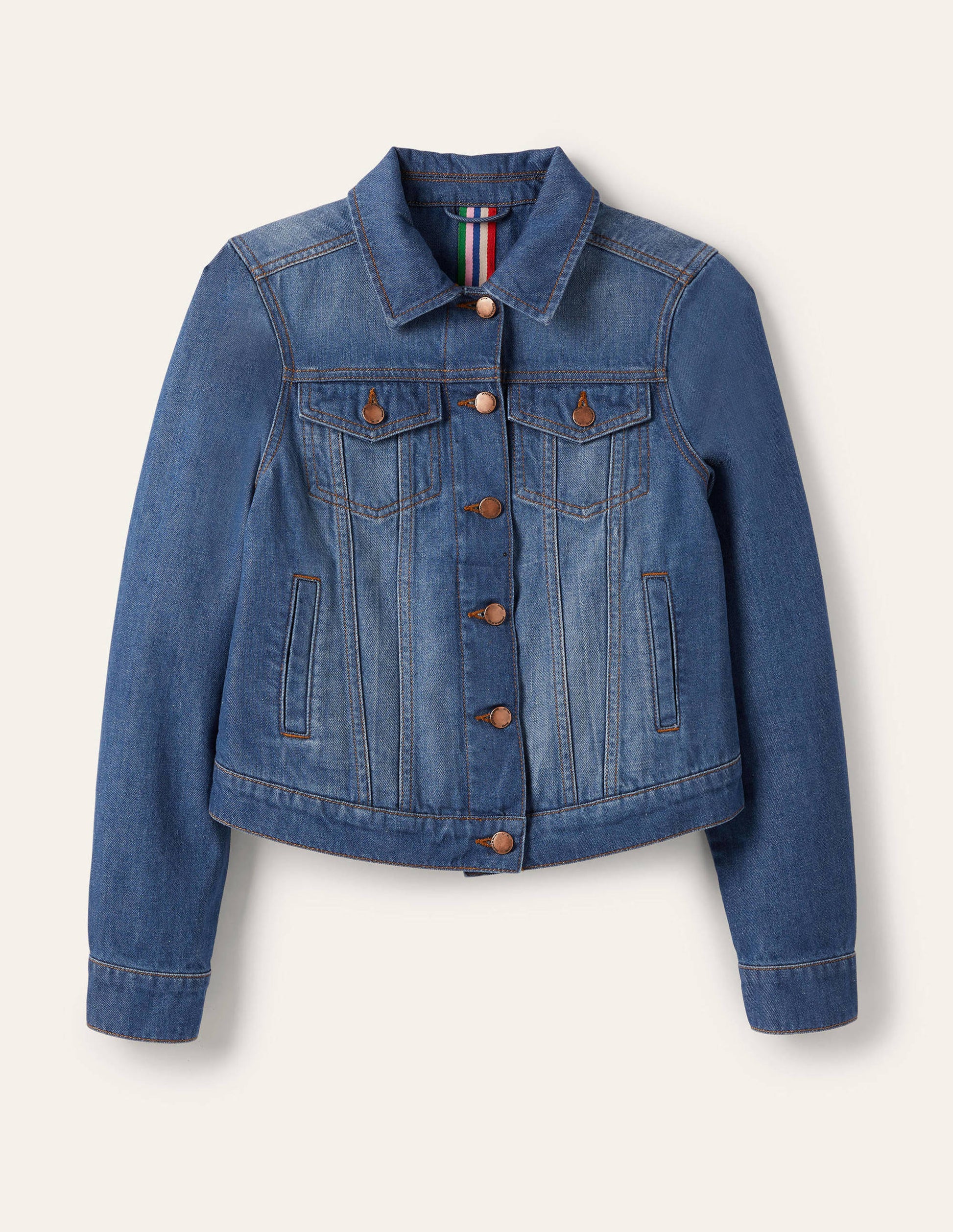 Classic Denim Jacket-Mid Vintage-5