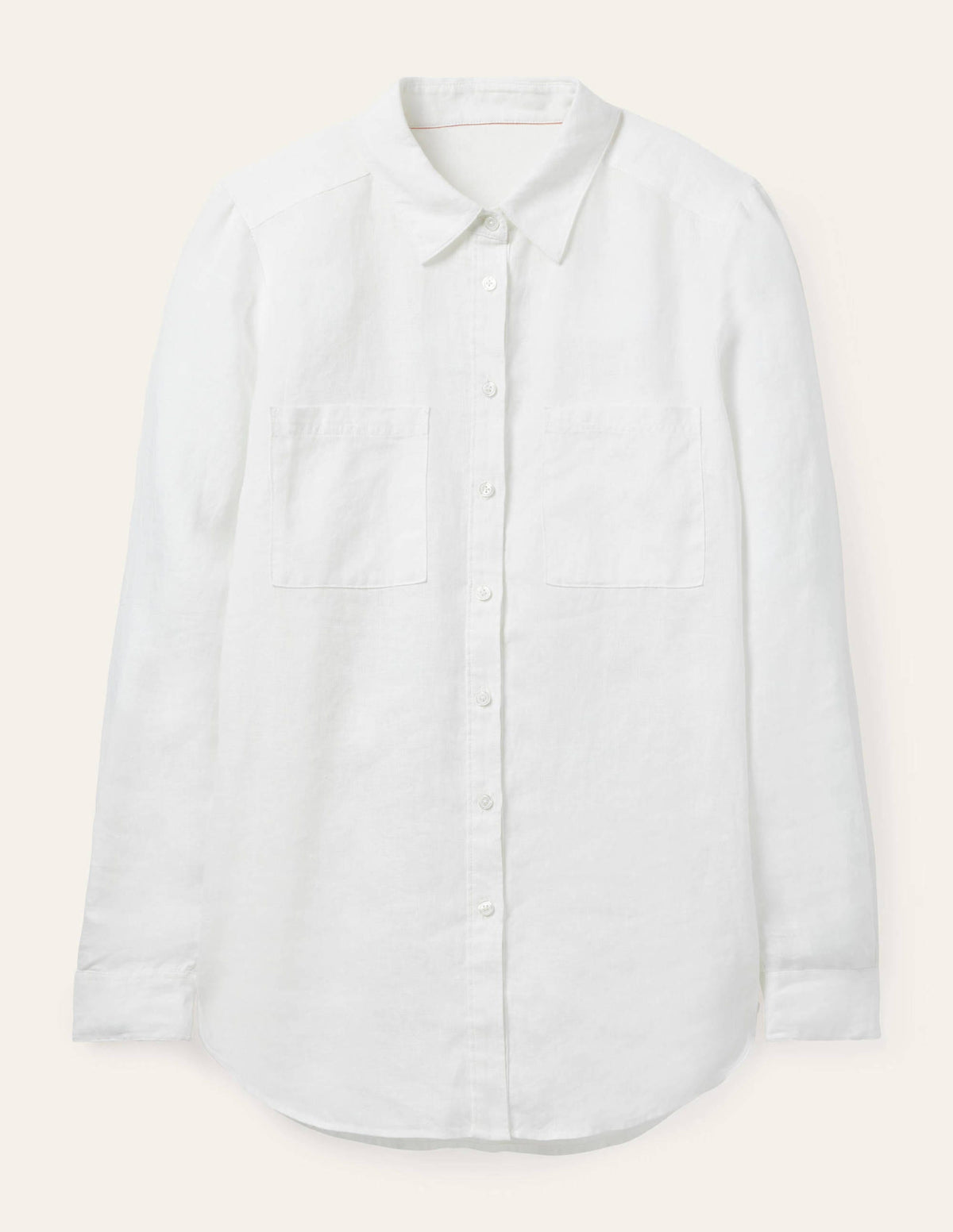 Linen Shirt-White - Image 9