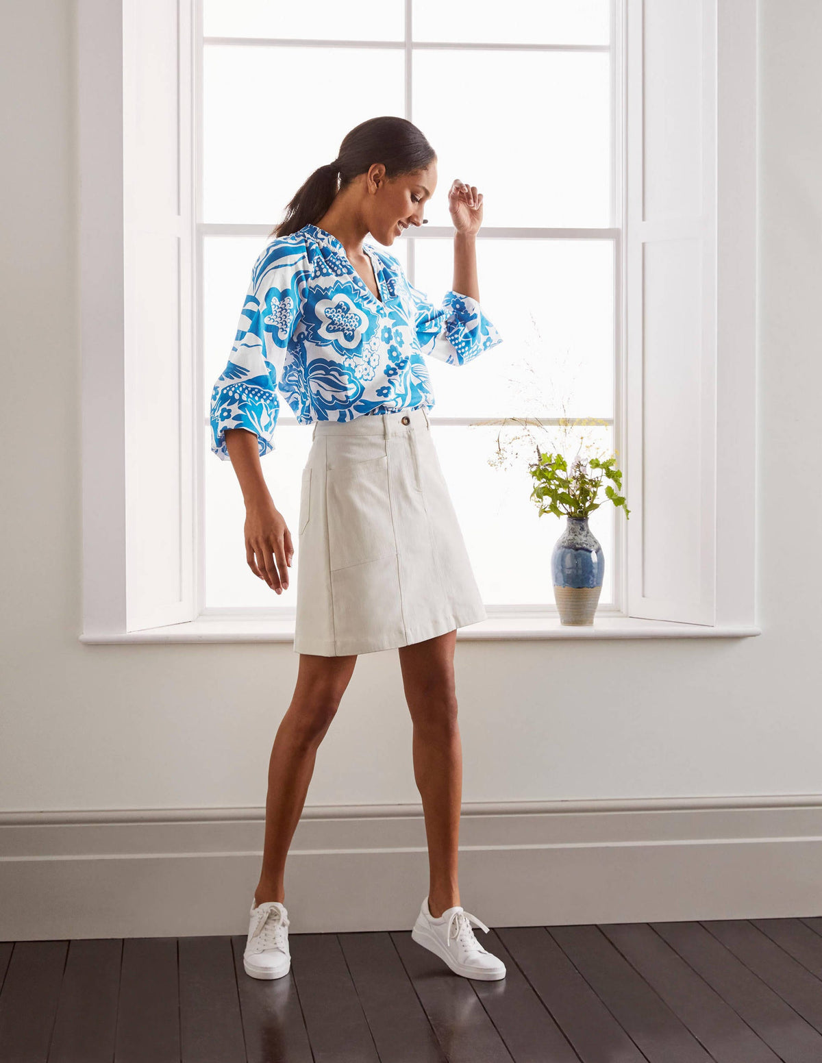 Heather Top-Moroccan Blue, Exotic Escape-4