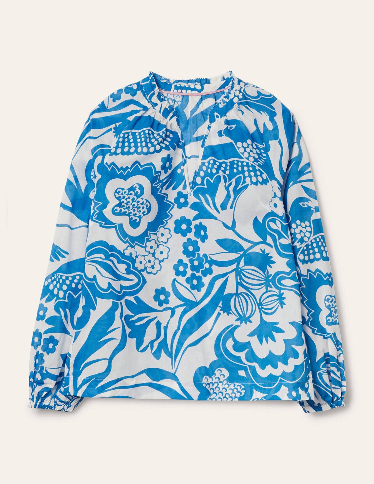 Heather Top-Moroccan Blue, Exotic Escape-5