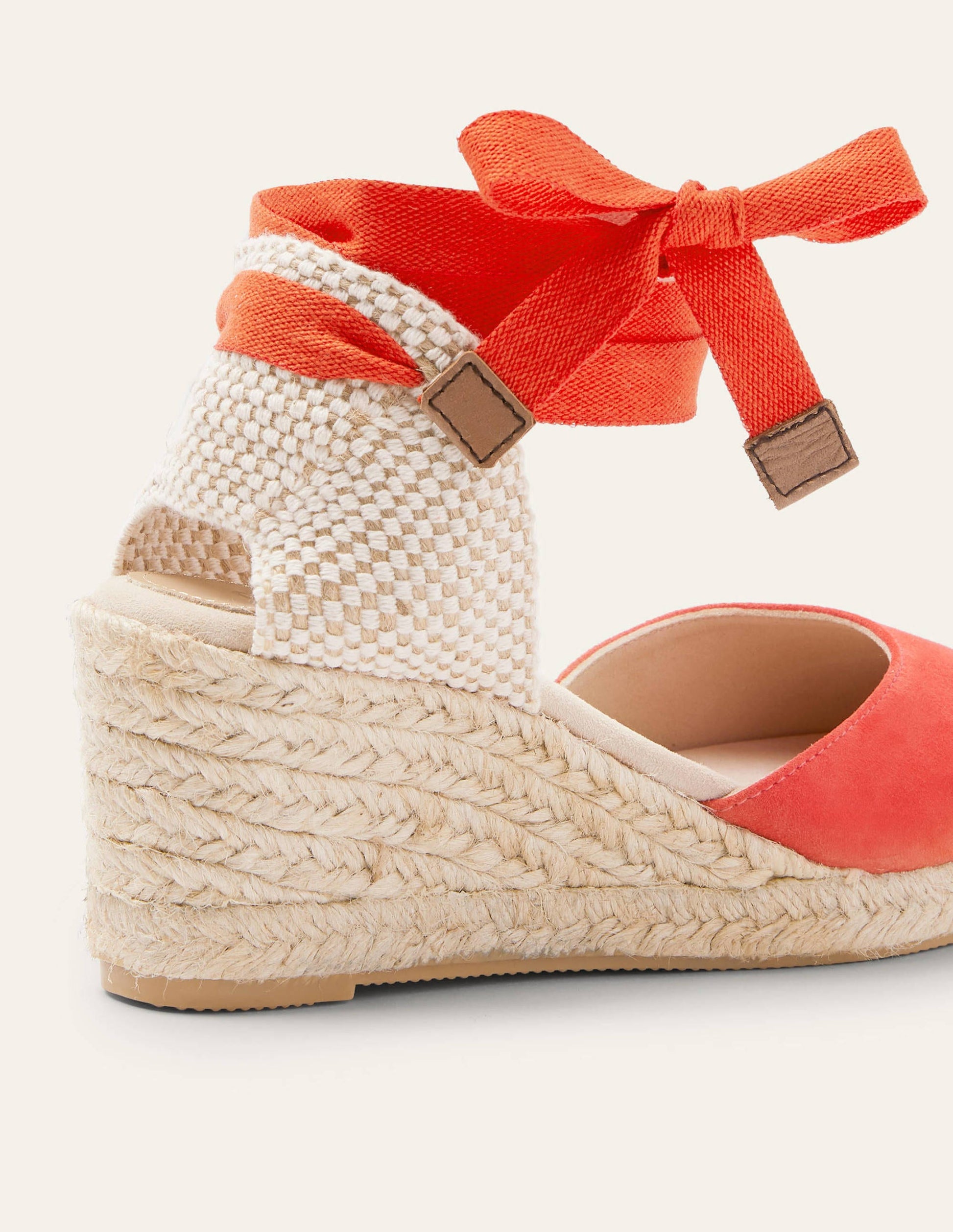 Cassie Espadrille Wedge-Cherry Red-3