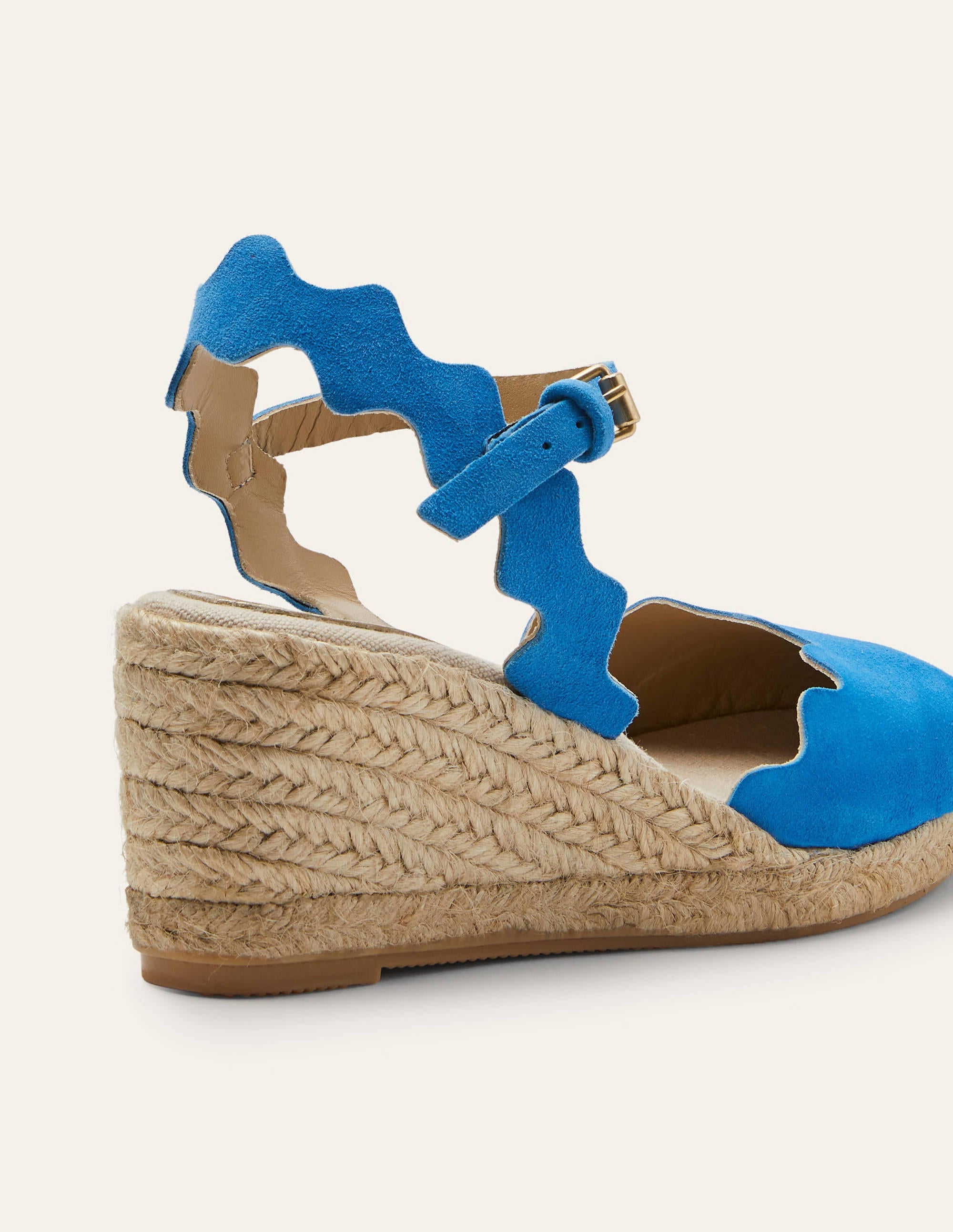 Nadine Espadrille Wedges-Moroccan Blue - Image 3