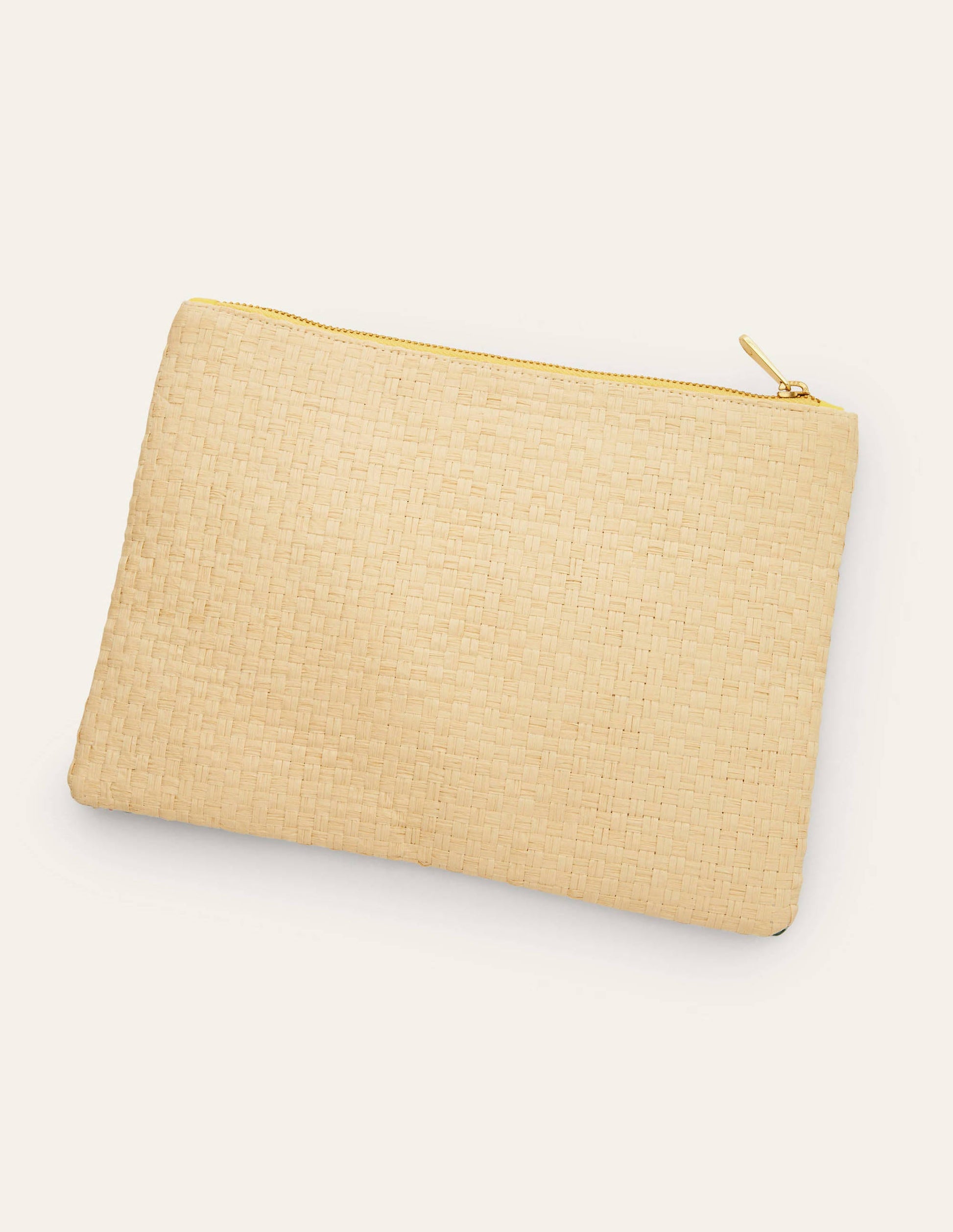Embroidered Raffia Keepsake-Natural Pineapple-3