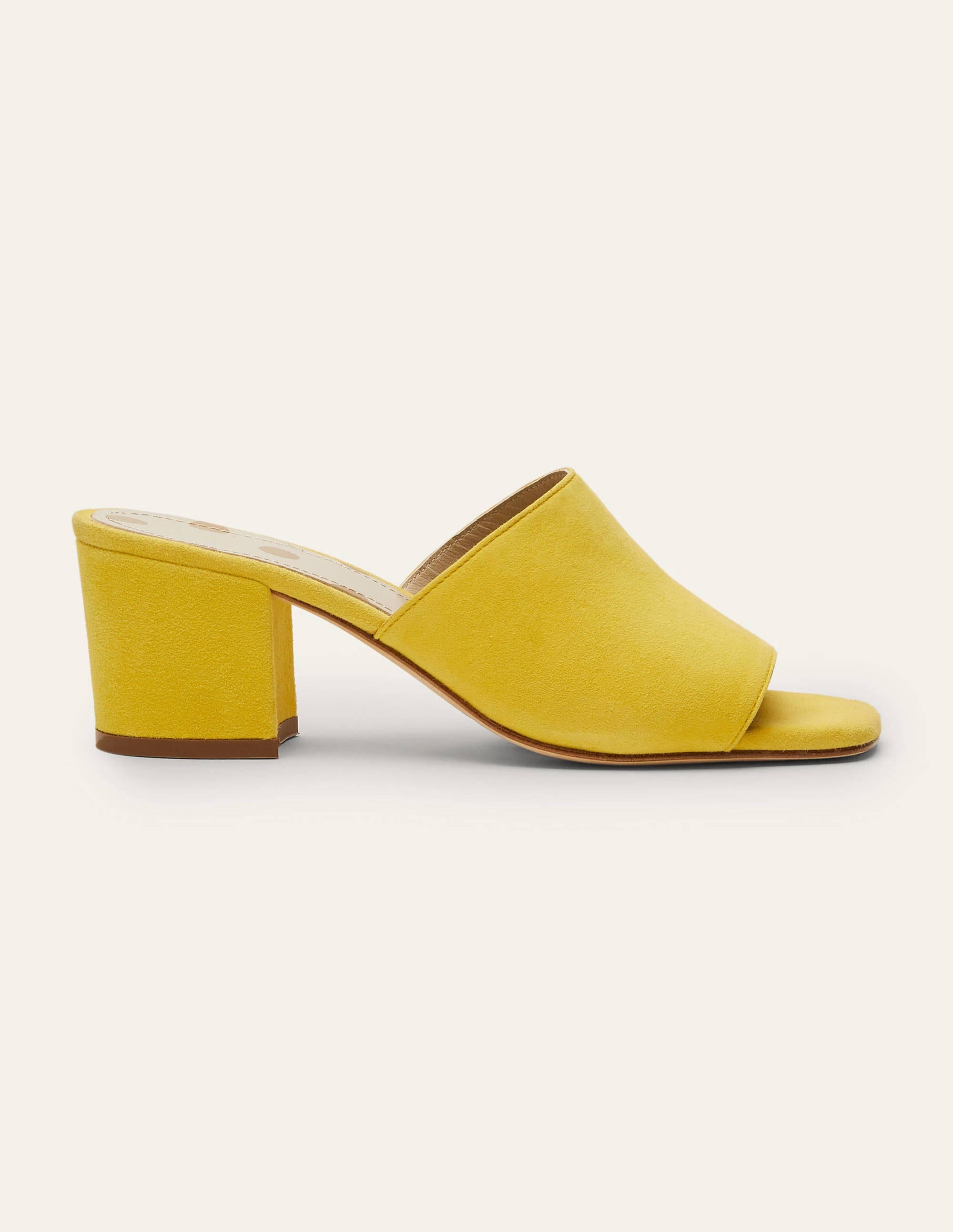 Elsie Heeled Mules-Daffodil - Image 2