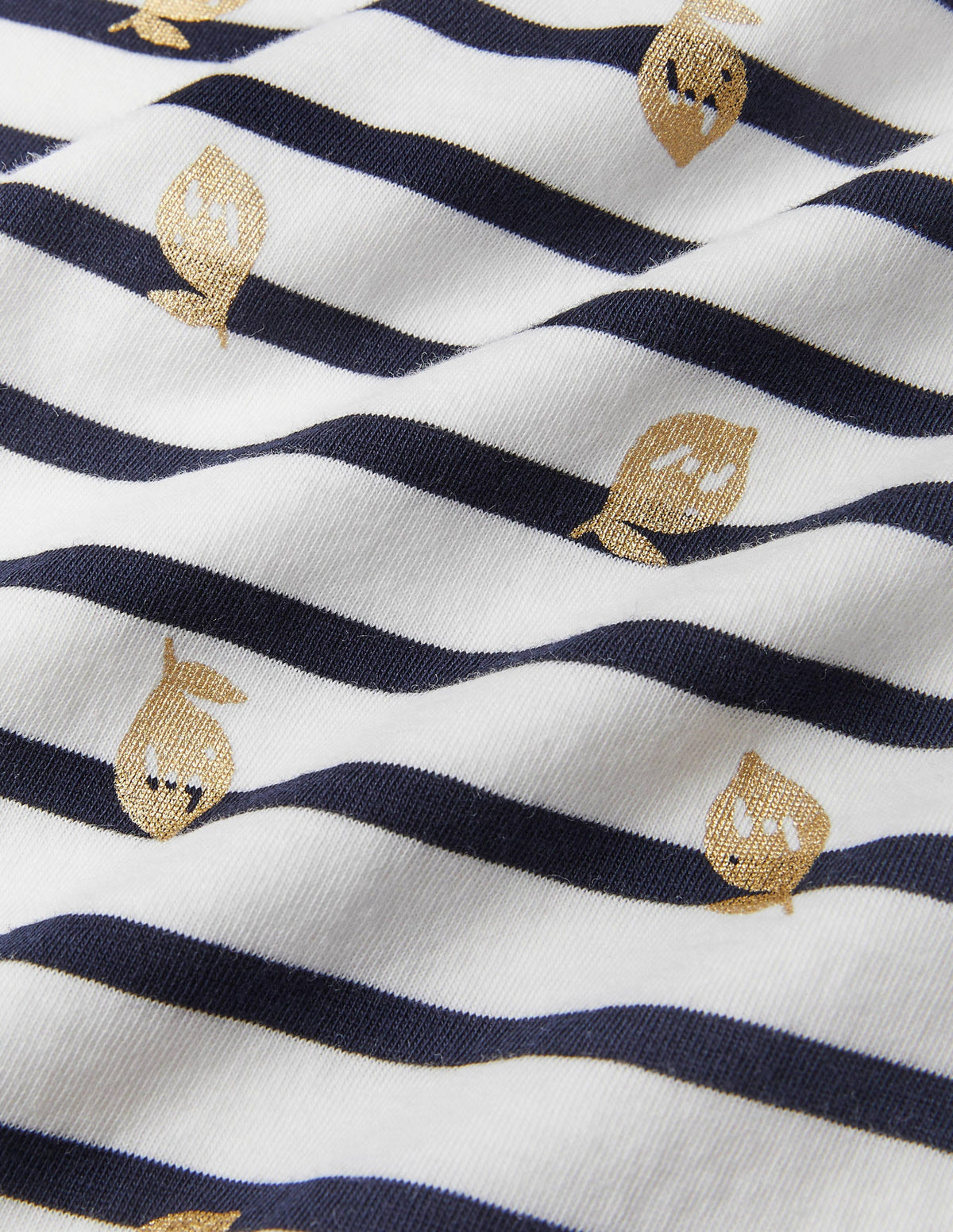 Long Sleeve Breton Top-Ivory/ Navy, Foil Lemons-7