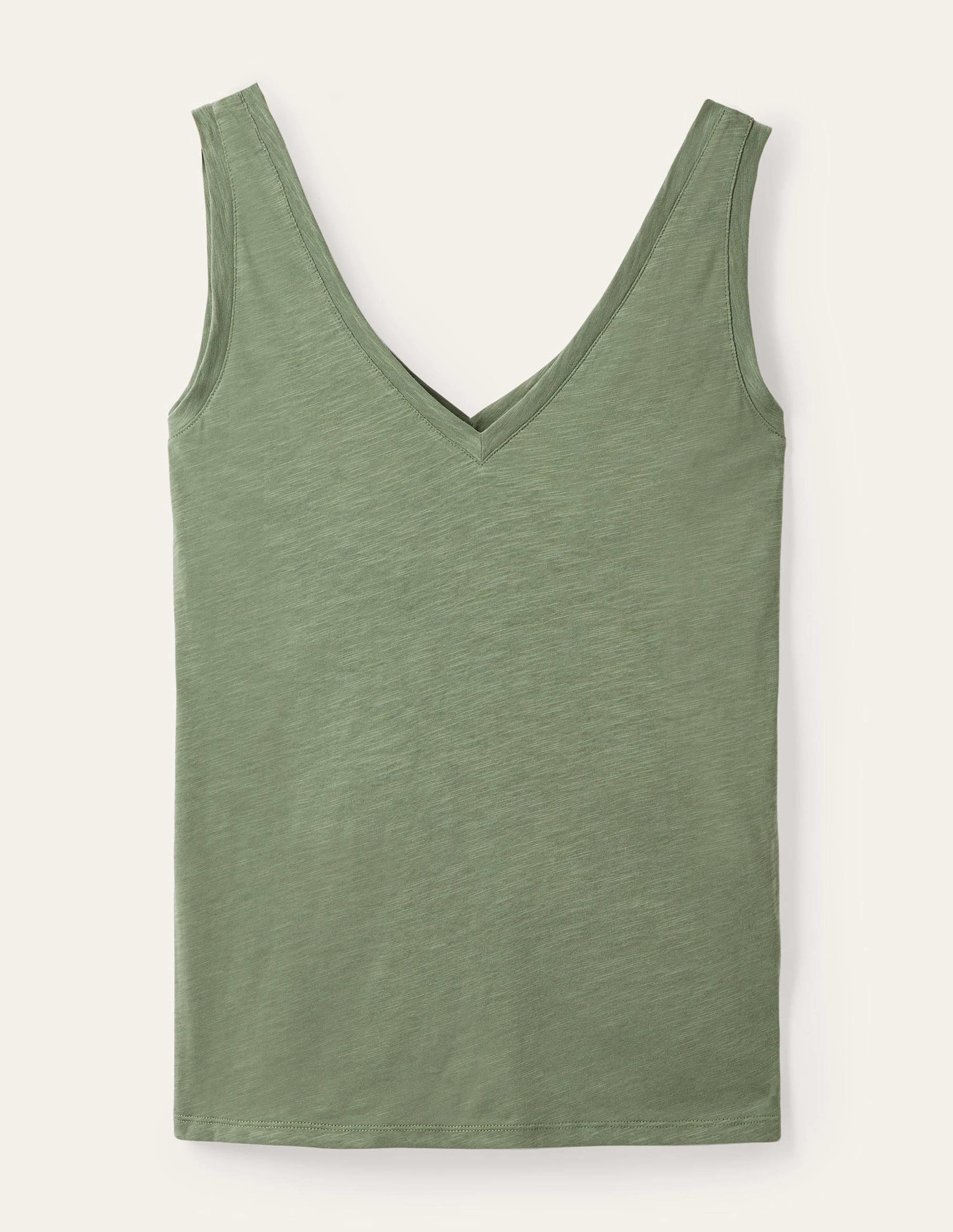 Cotton Tank Top-Alder - Image 5