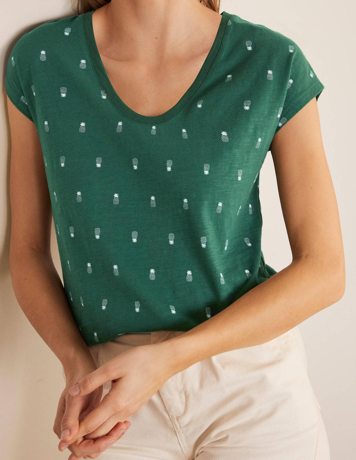 Fun Voop Tee-Palm Leaf, Pineapple-4