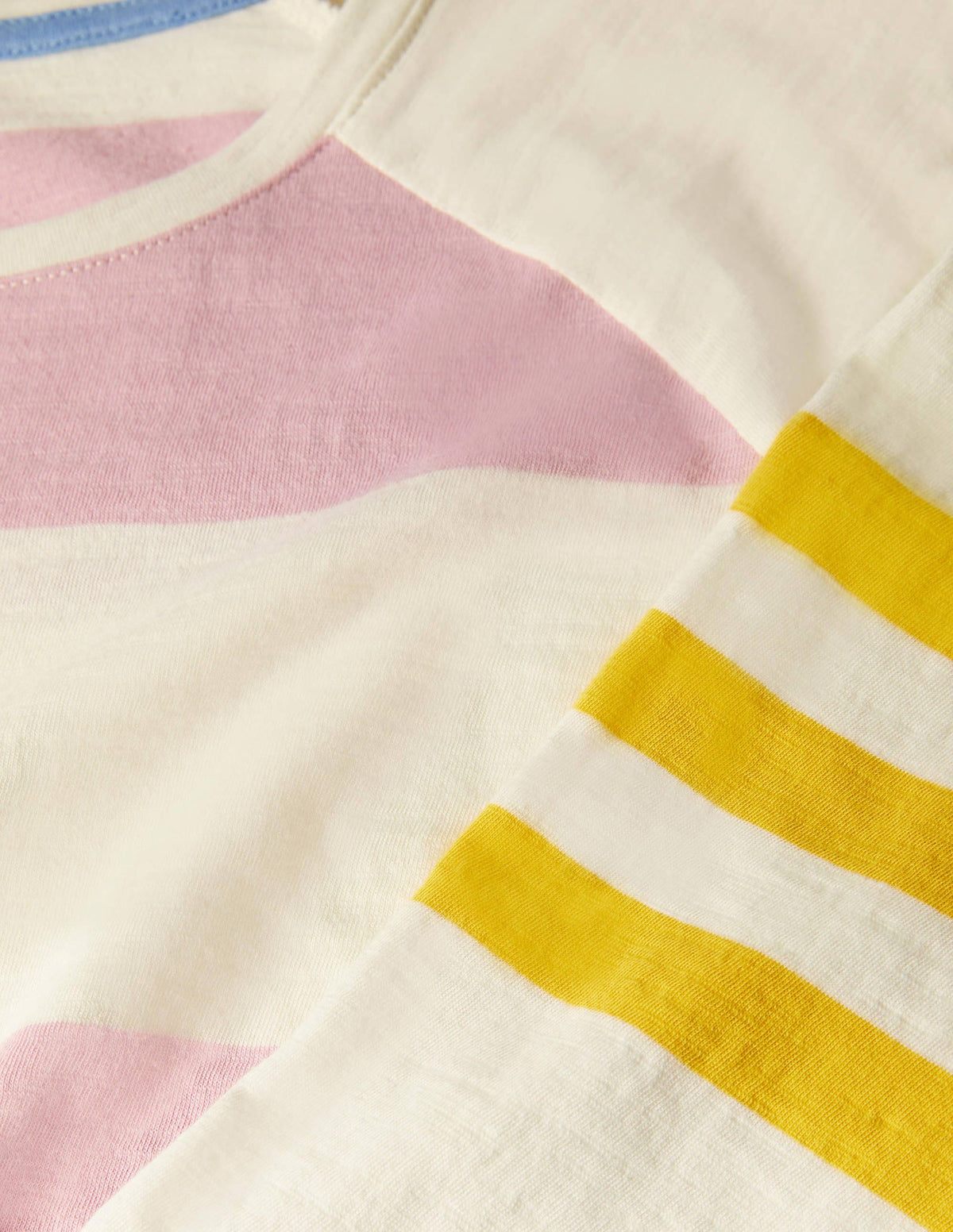 Lorna Baseball Top-Soft Peony and Ivory - Image 6