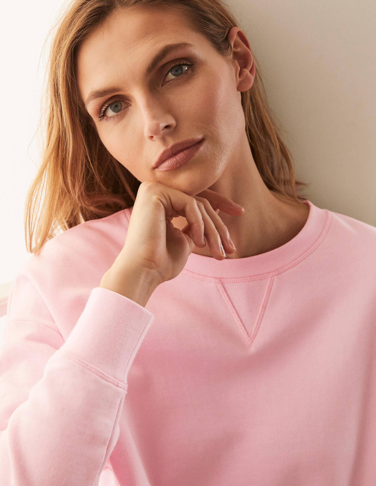 Cropped Sweatshirt-Spring Blossom - Image 4