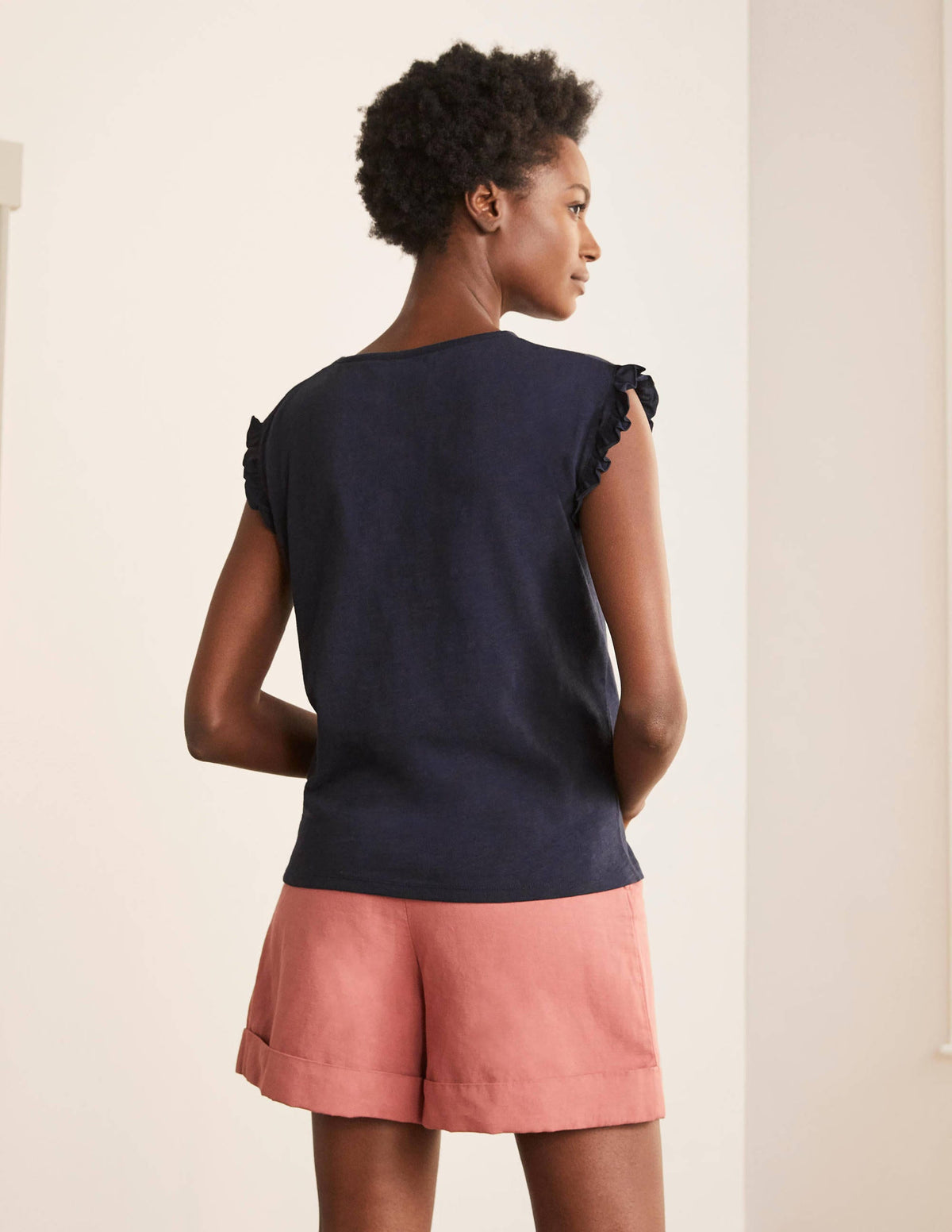 Faye Jersey Top-Navy-3