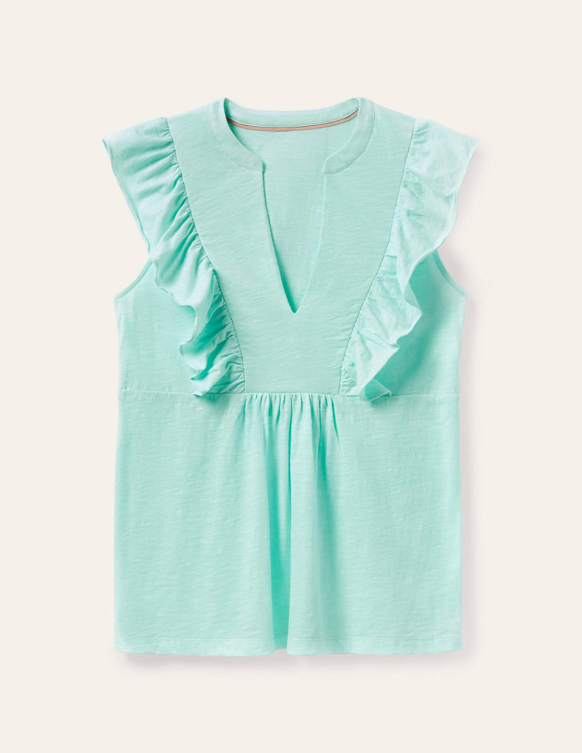 Judith Jersey Top-Spearmint-5
