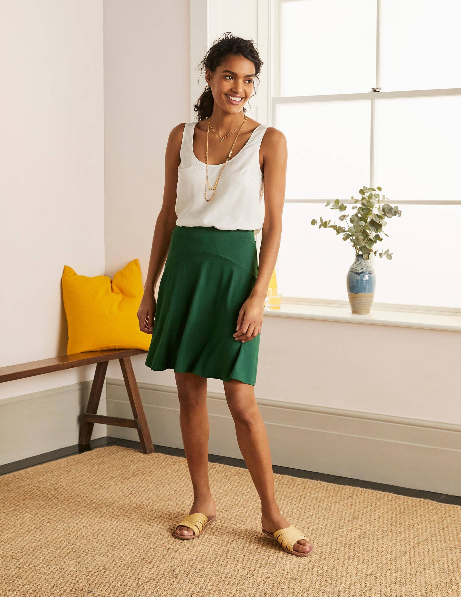 Julie Skirt-Palm Leaf-1