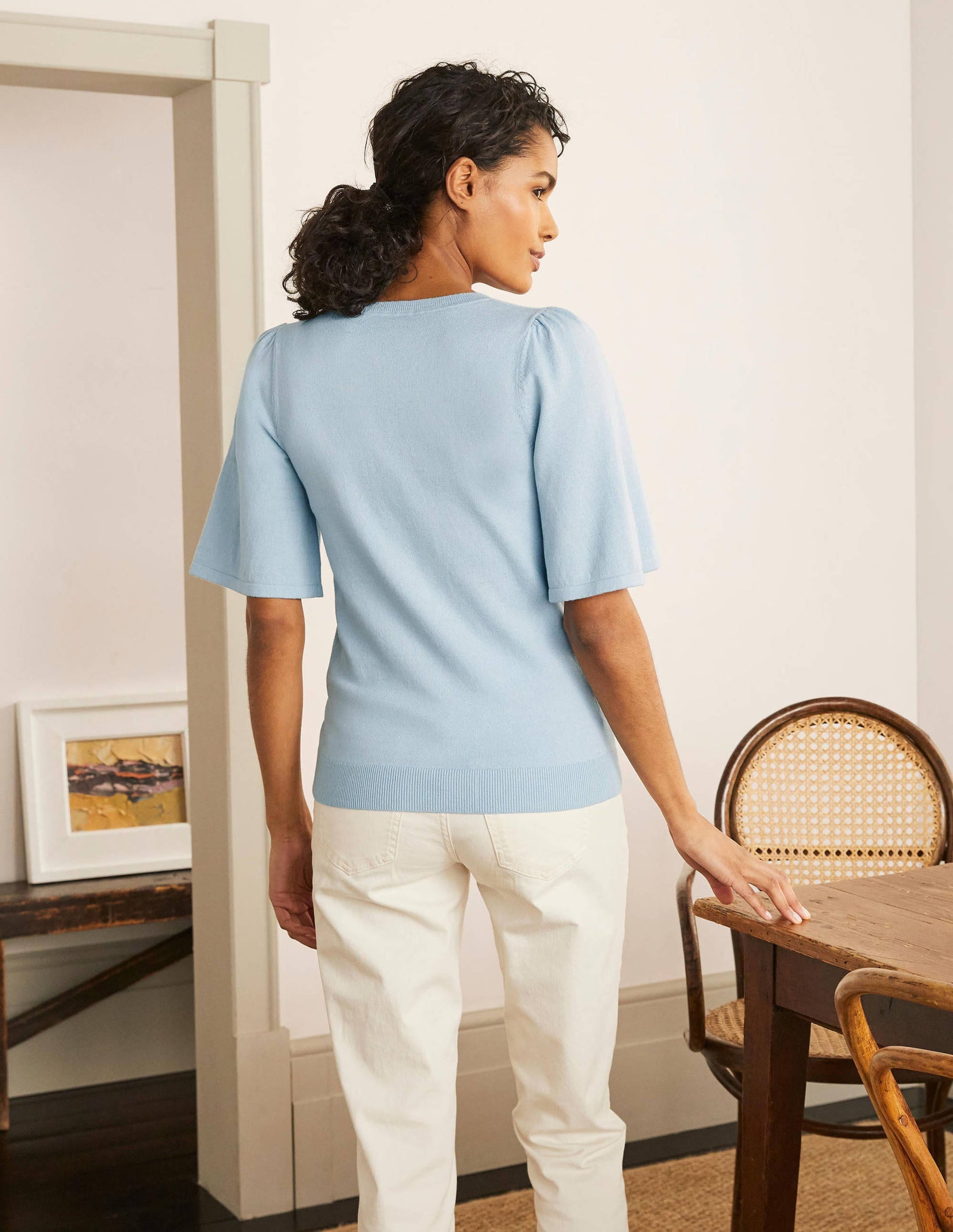 Abbotsbury Knitted Tee-Surf-3