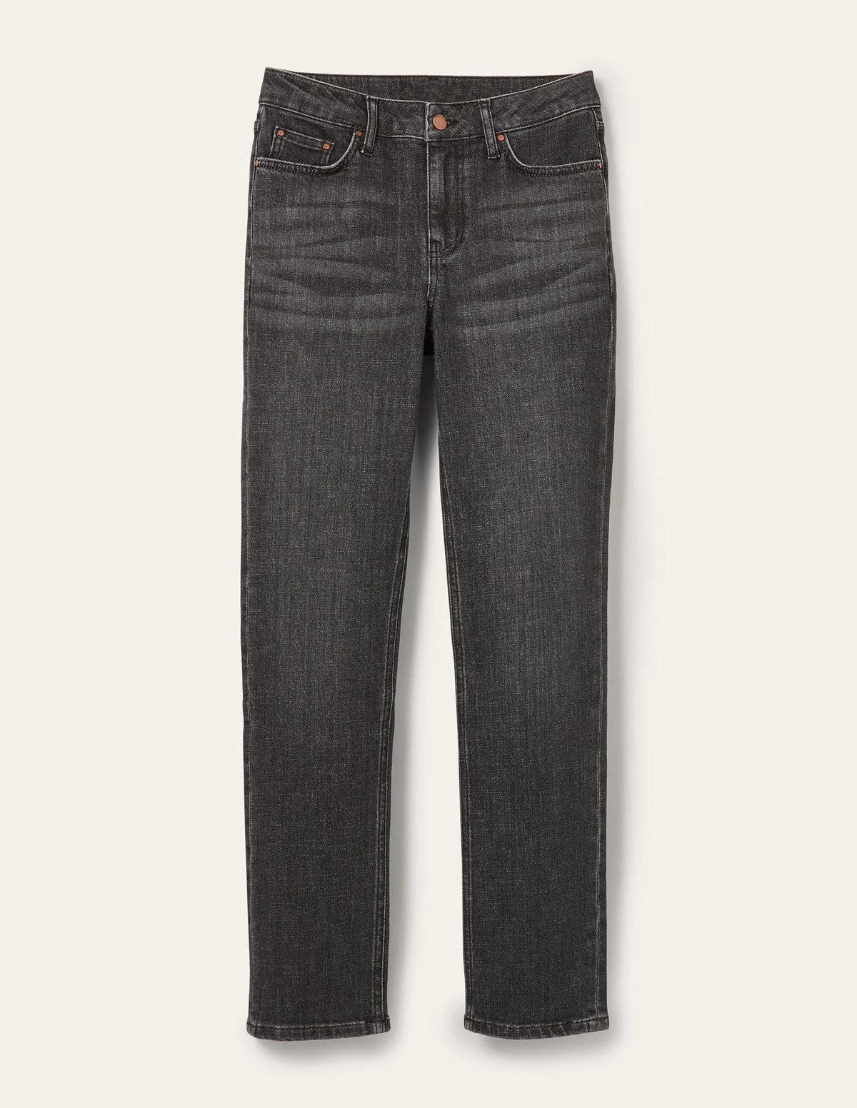 Slim Straight Jeans-Authentic Grey - Image 6