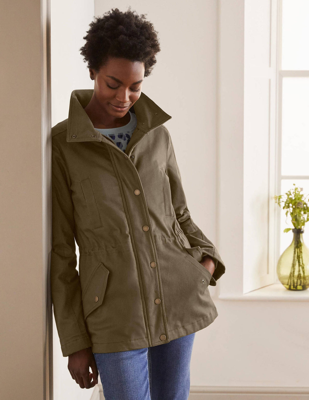 Kentwell Parka-Classic Khaki - Image 2